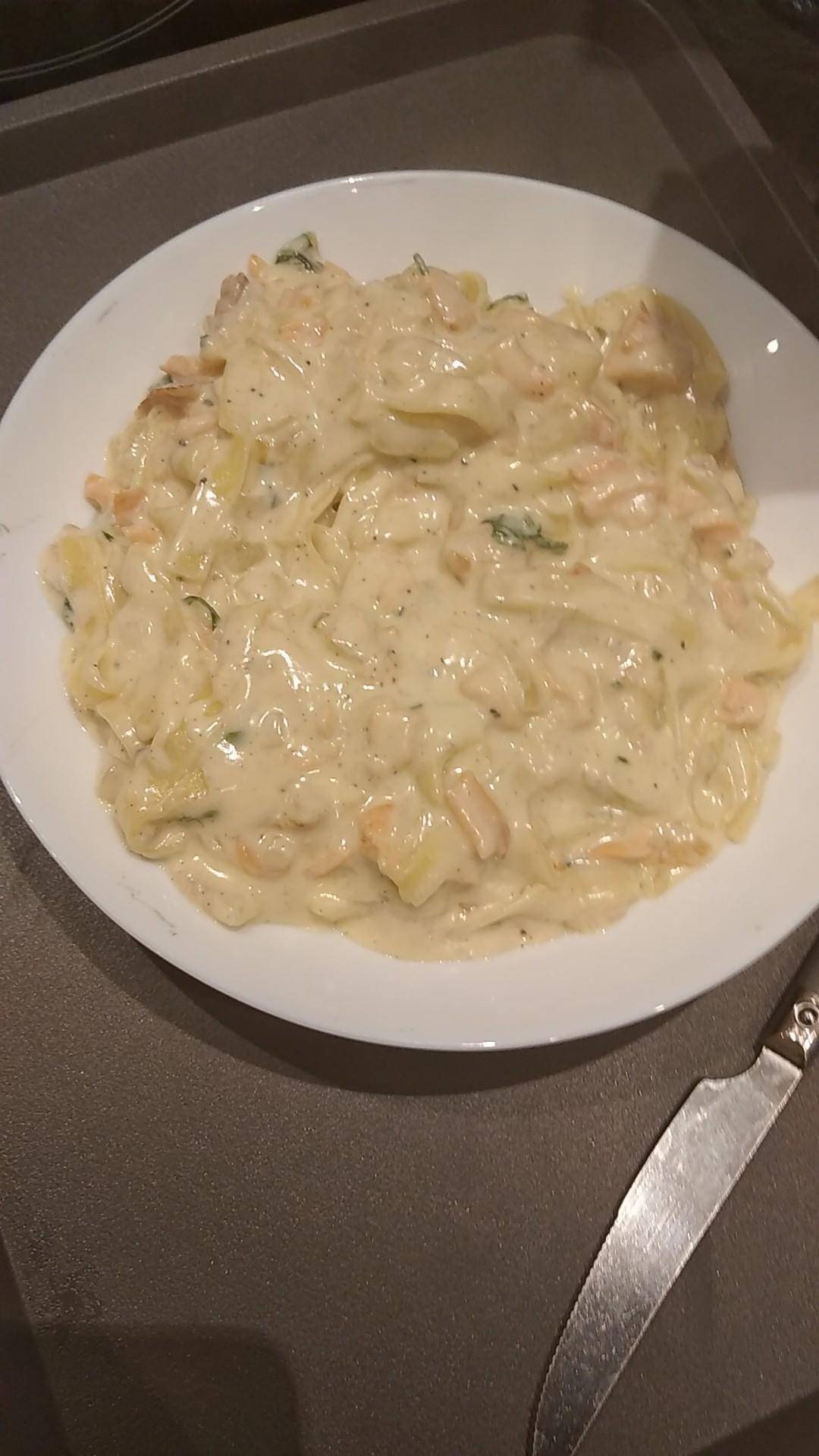 Tagliatelles aux saumon - Recette Cookeo | Moulinex