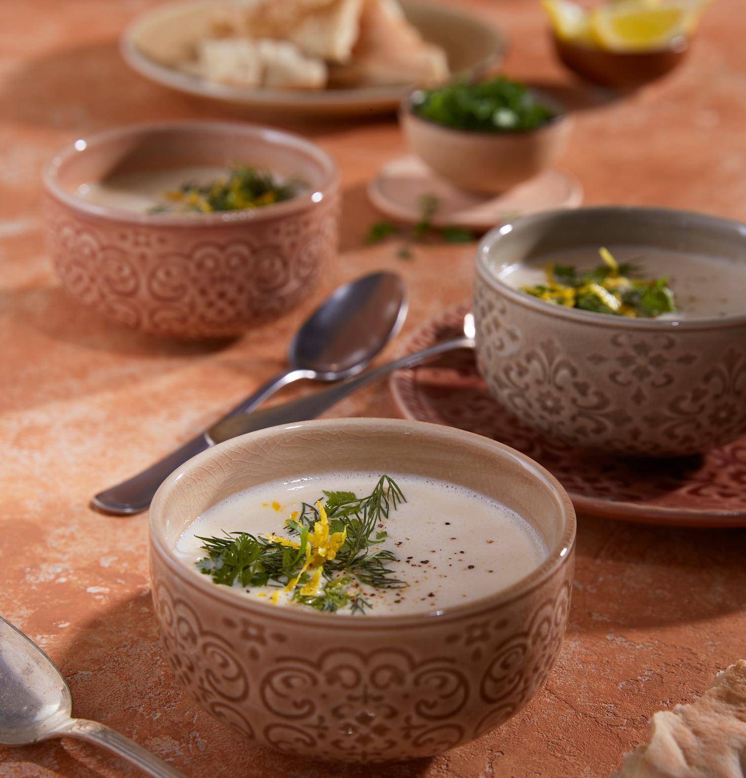 Velouté de haricots blancs et yaourt - Recette Perfectmix + | Moulinex