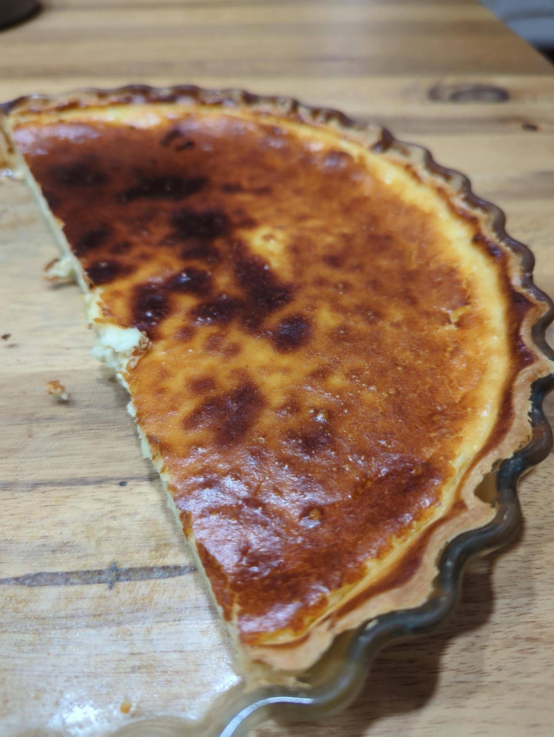 Tarte au munster blanc - Recette Companion Connect XL | Moulinex