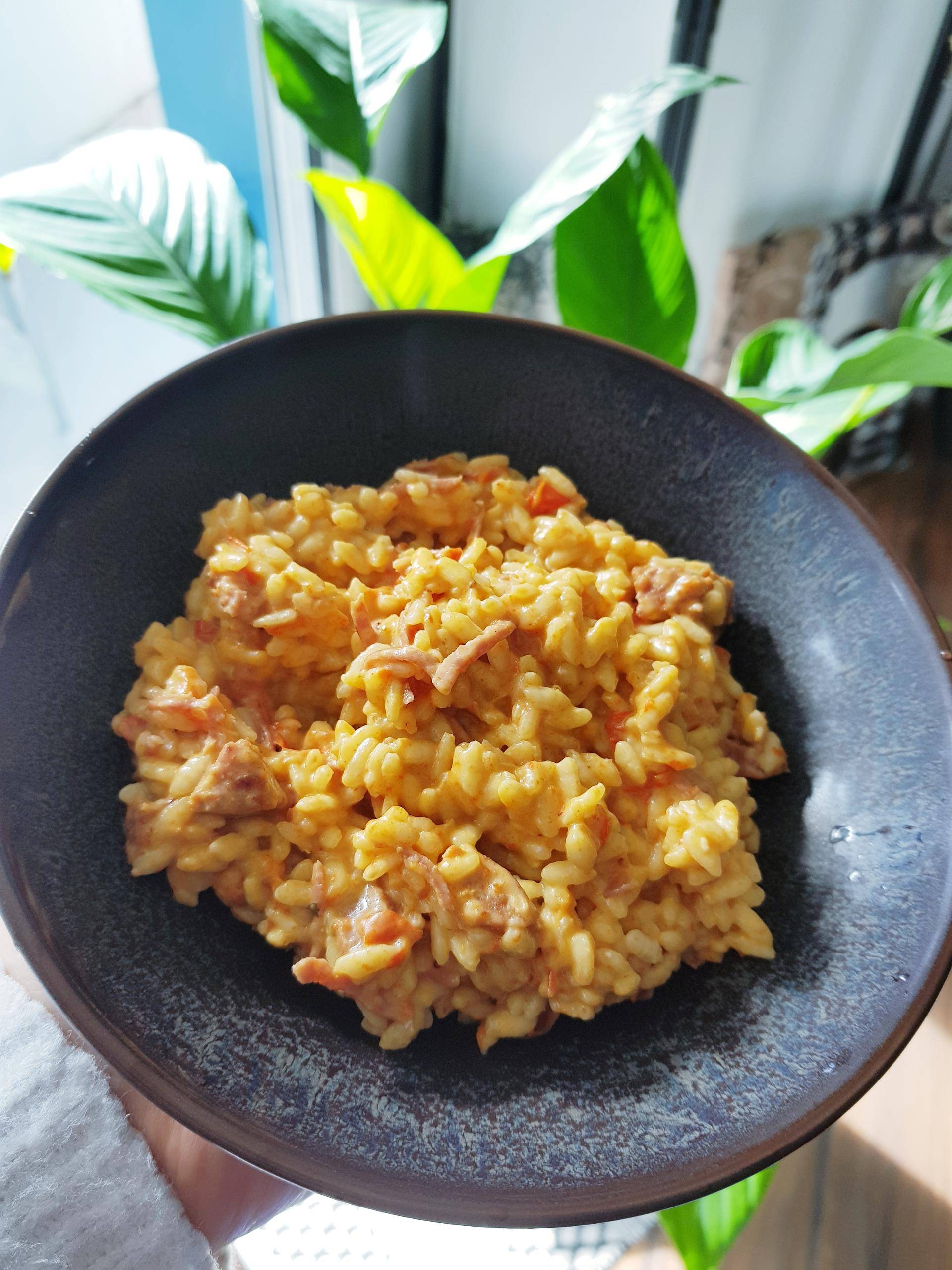 Risotto Chorizo Chèvre Frais - Recette Cookeo | Moulinex