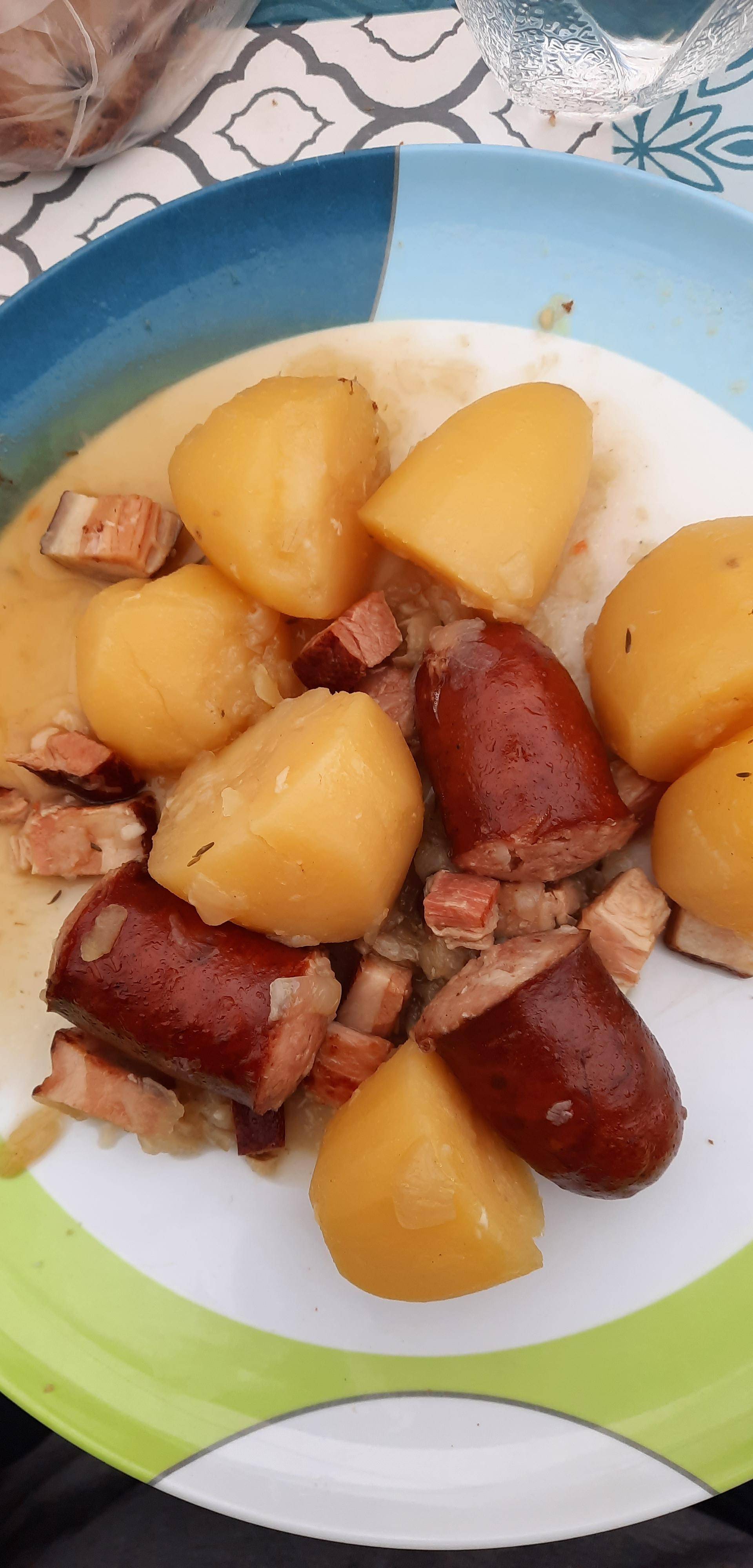 Ragout pomme de terre saucisses - Recette Cookeo | Moulinex
