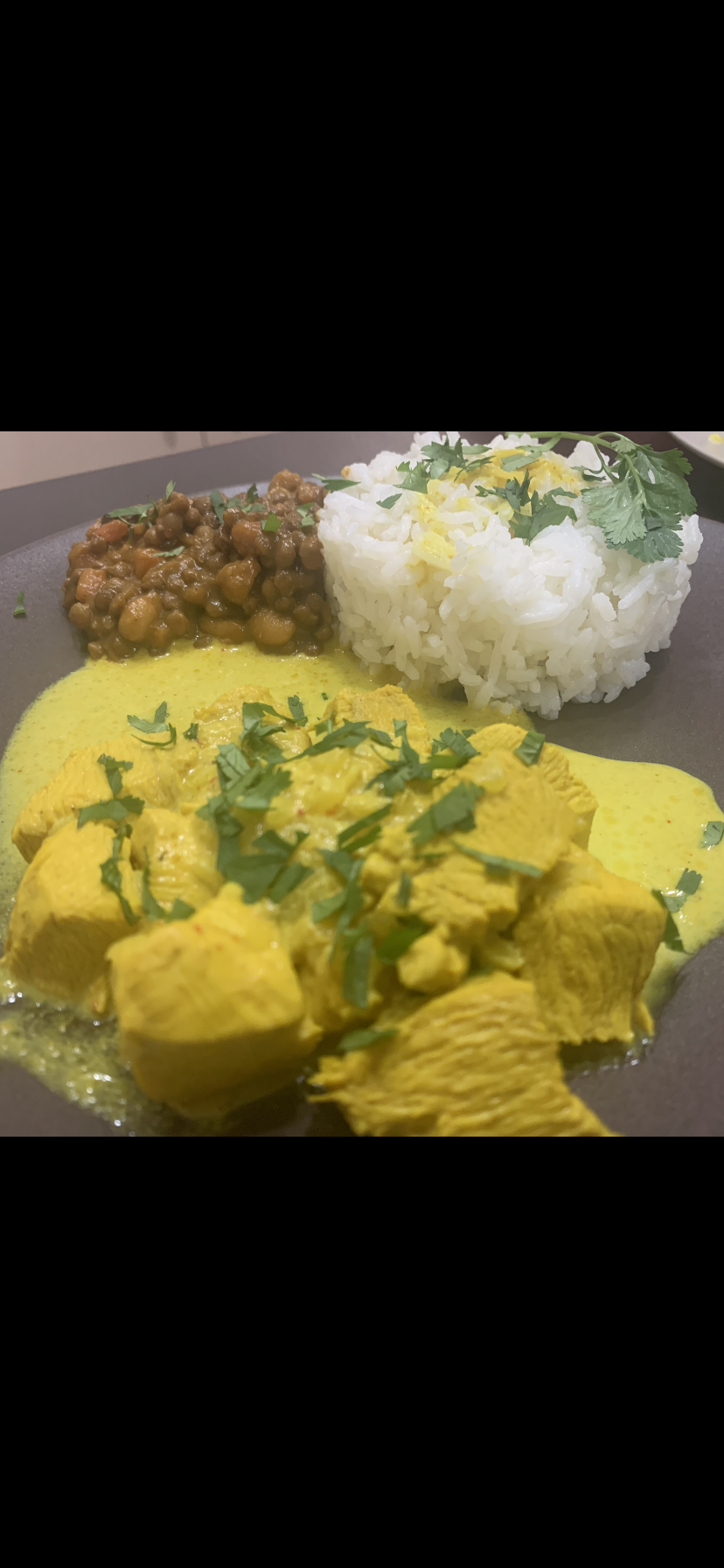 Poulet curry à l’indienne - Recette Companion Connect XL | Moulinex