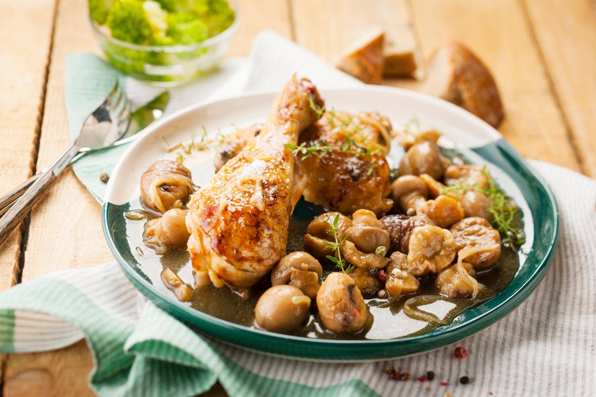 Gevogelte met kastanjes - Recette Cookeo | Moulinex