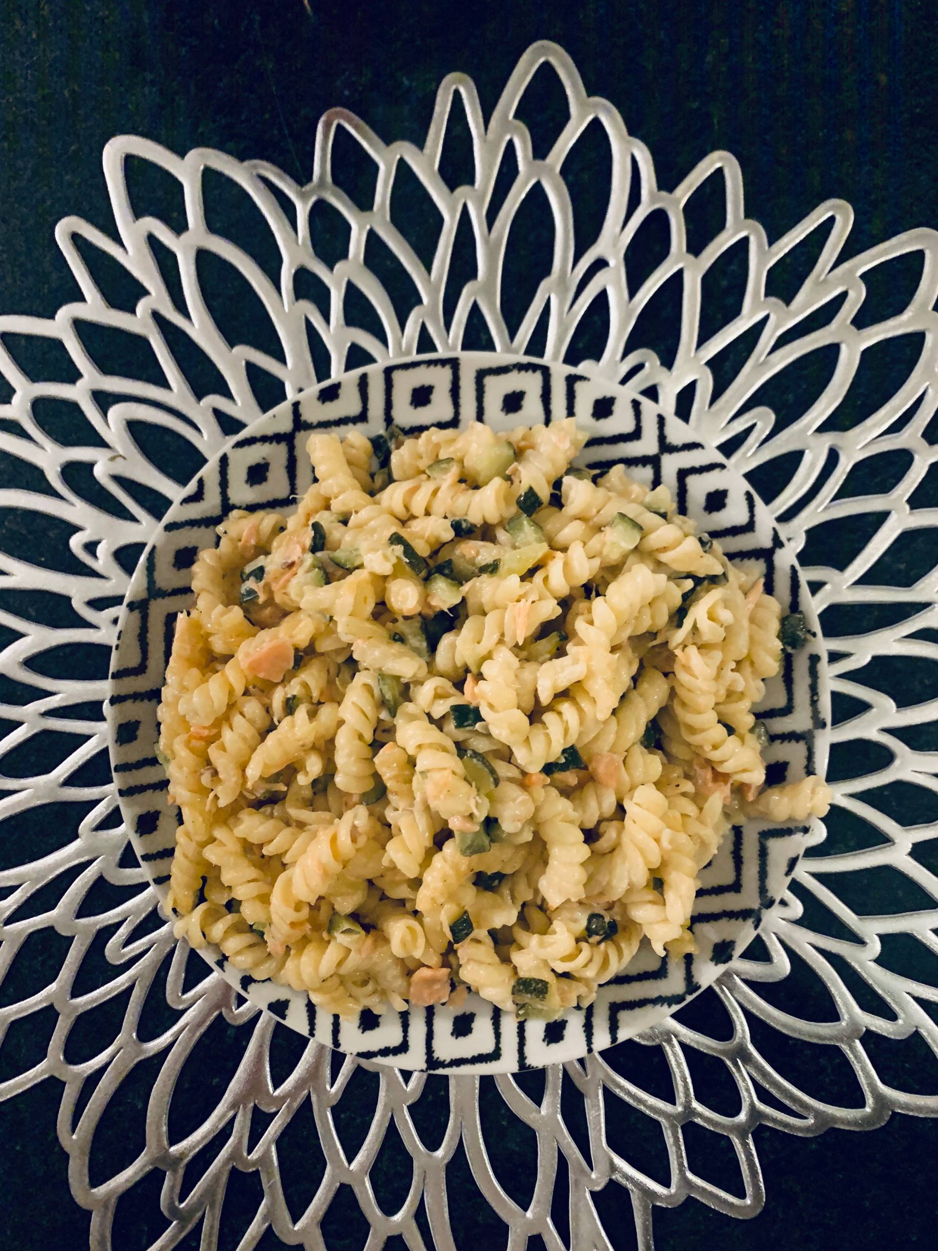 One pot pasta courgettes et saumon fumé - Recette Cookeo | Moulinex
