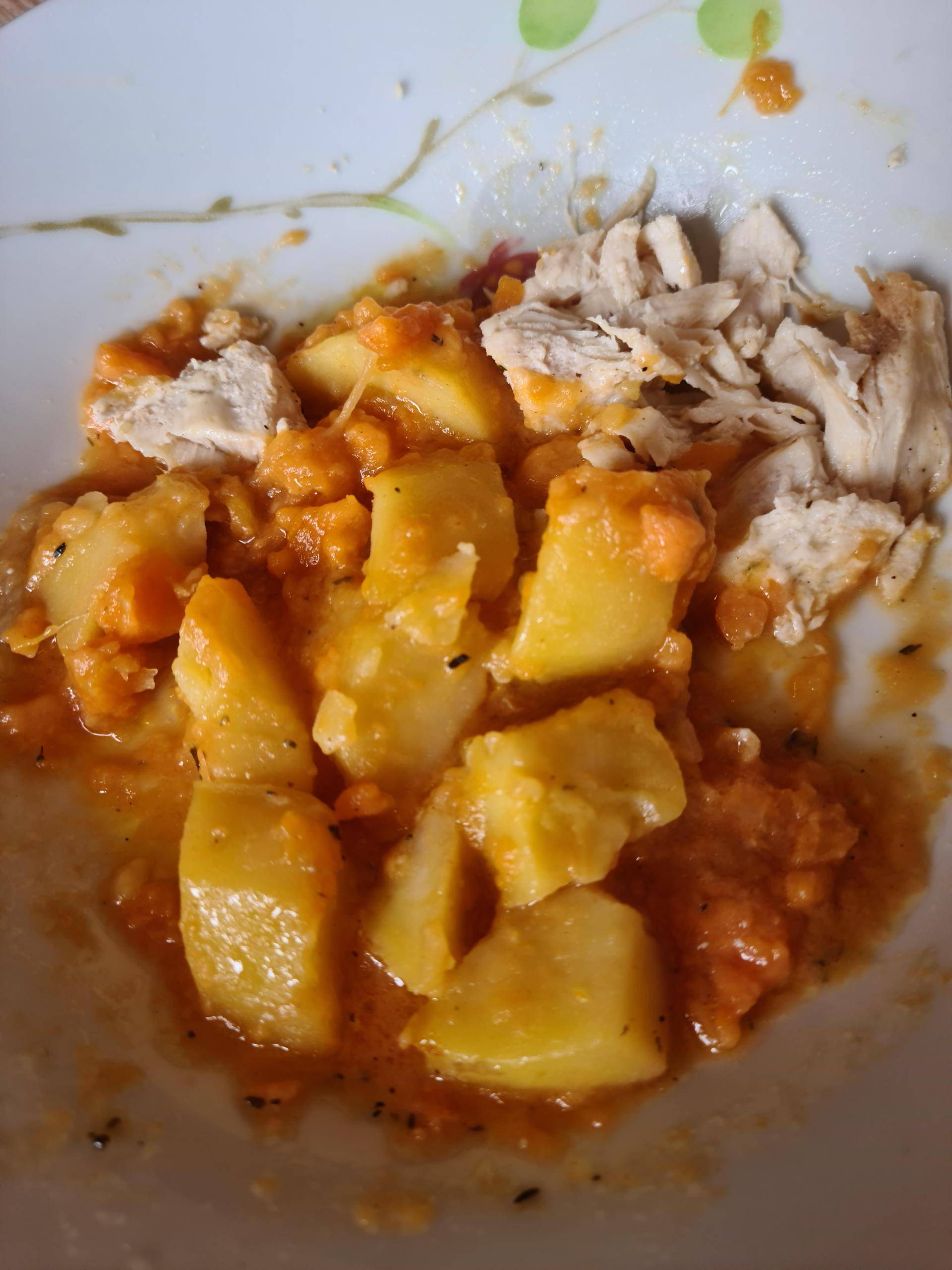 Poulet rôti, patate douce et pdt - Recette Cookeo | Moulinex