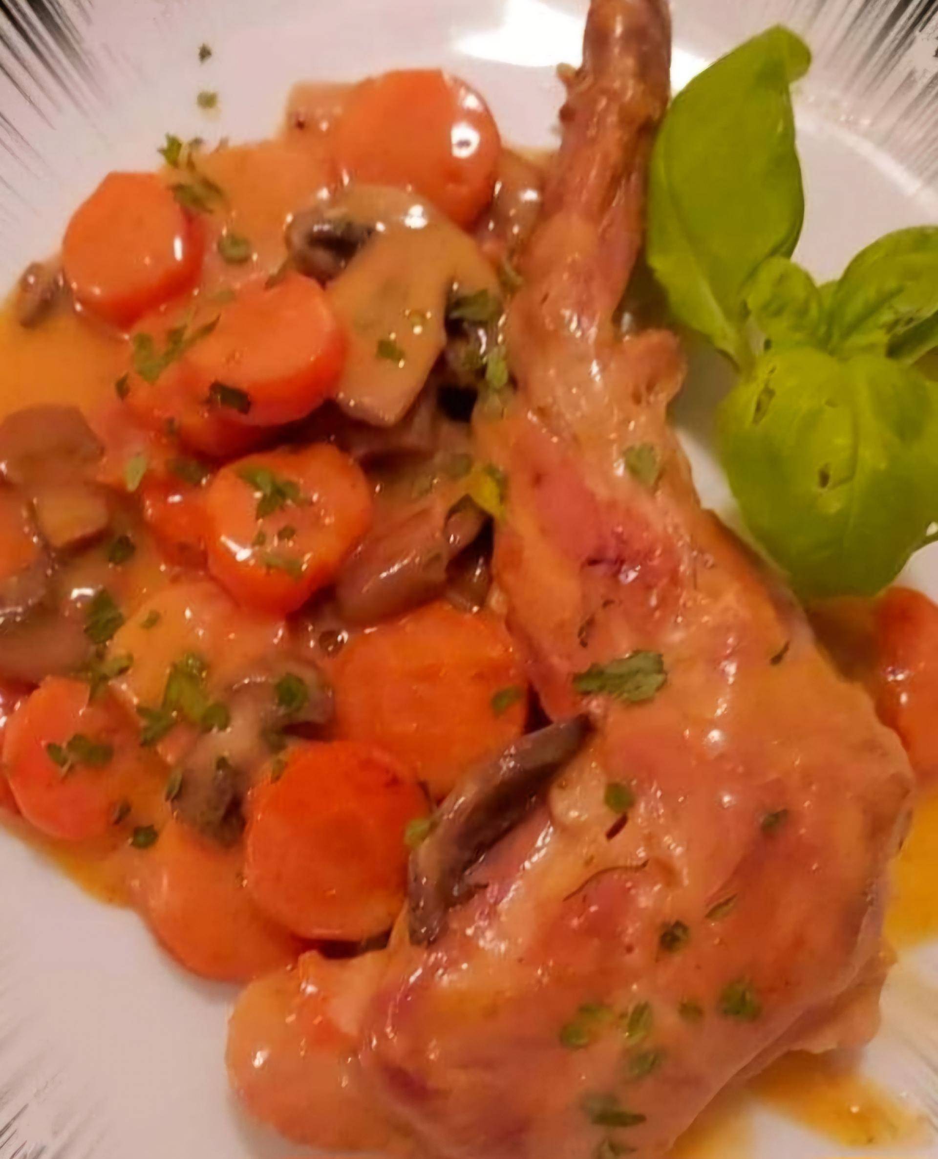 Cuisse de lapin à ma façon - Recette Cookeo V3 | Moulinex
