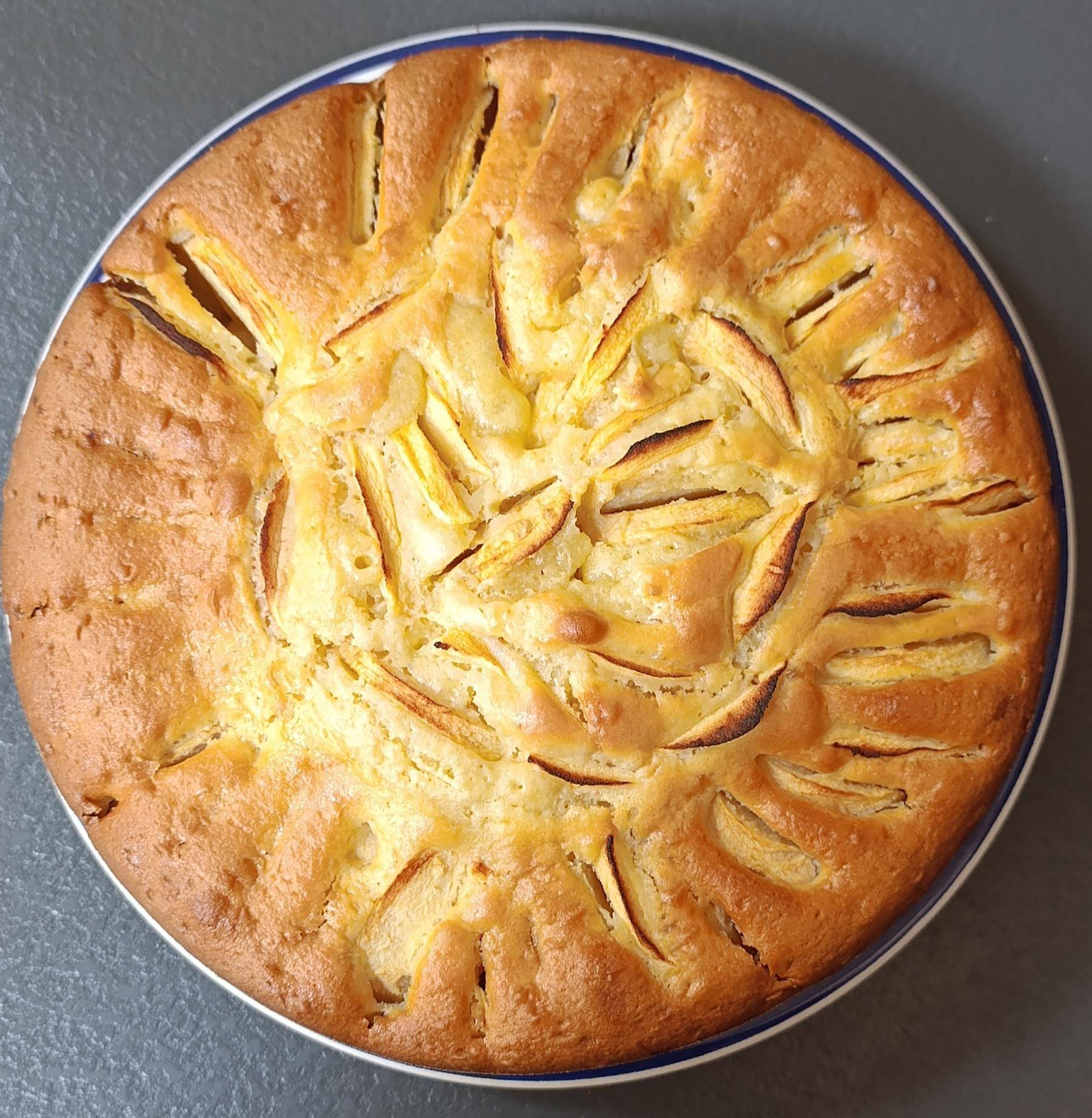 Gâteau pommes - mascarpone - Recette Companion Connect XL | Moulinex