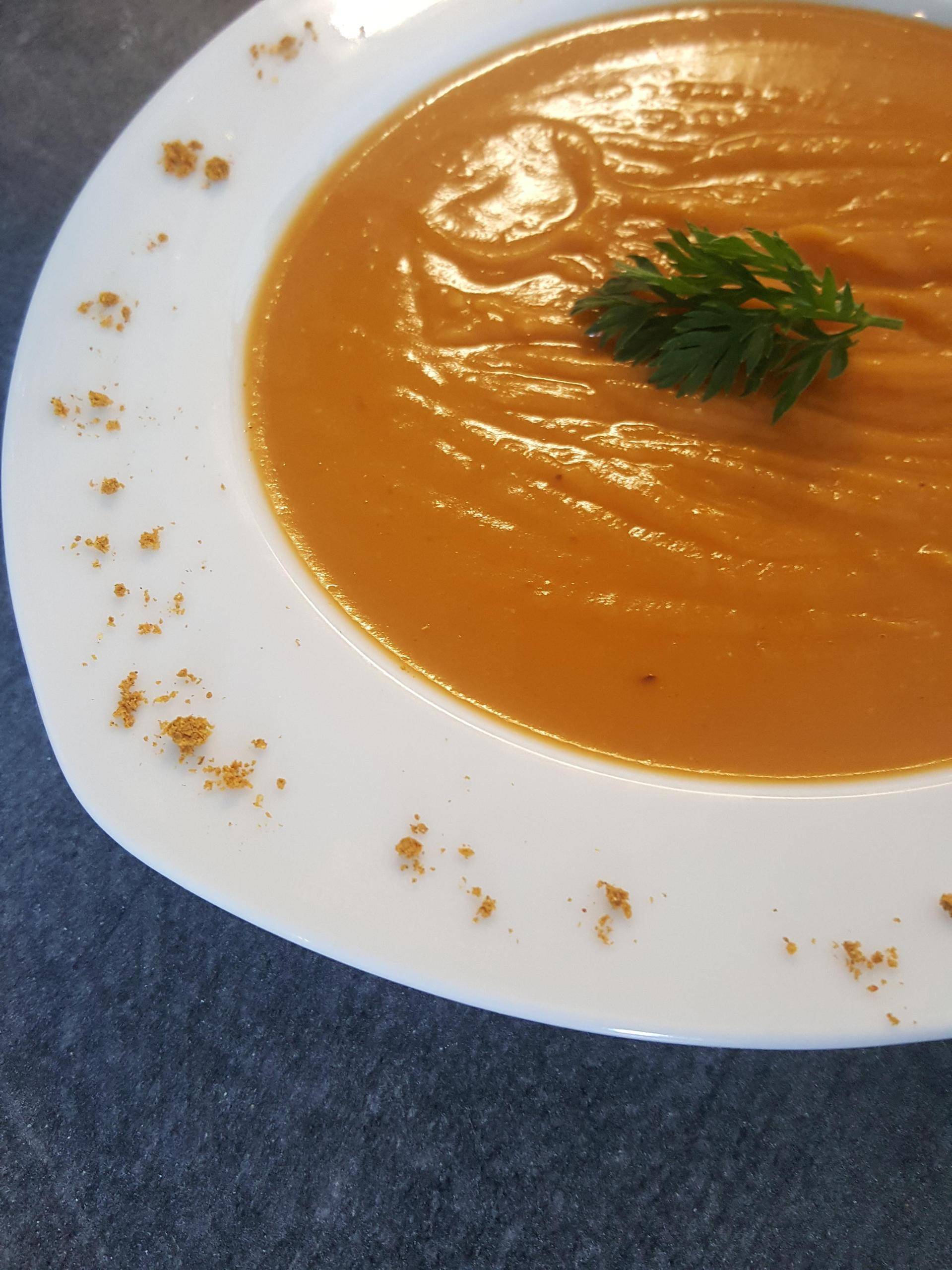Velouté patate douce et châtaigne - Recette Cookeo | Moulinex