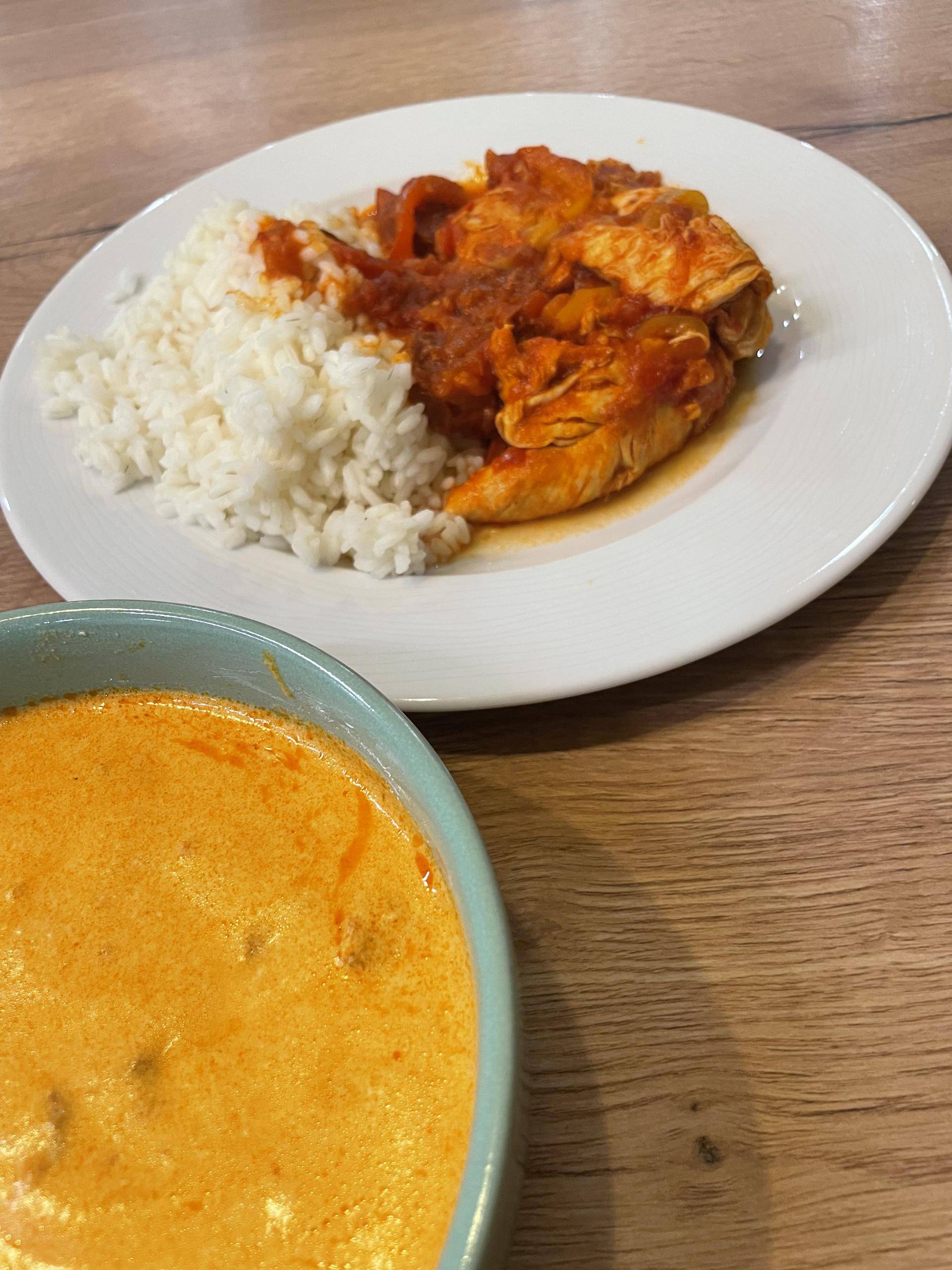 Poulet basquaise et crème de chorizo - Recette Cookeo | Moulinex