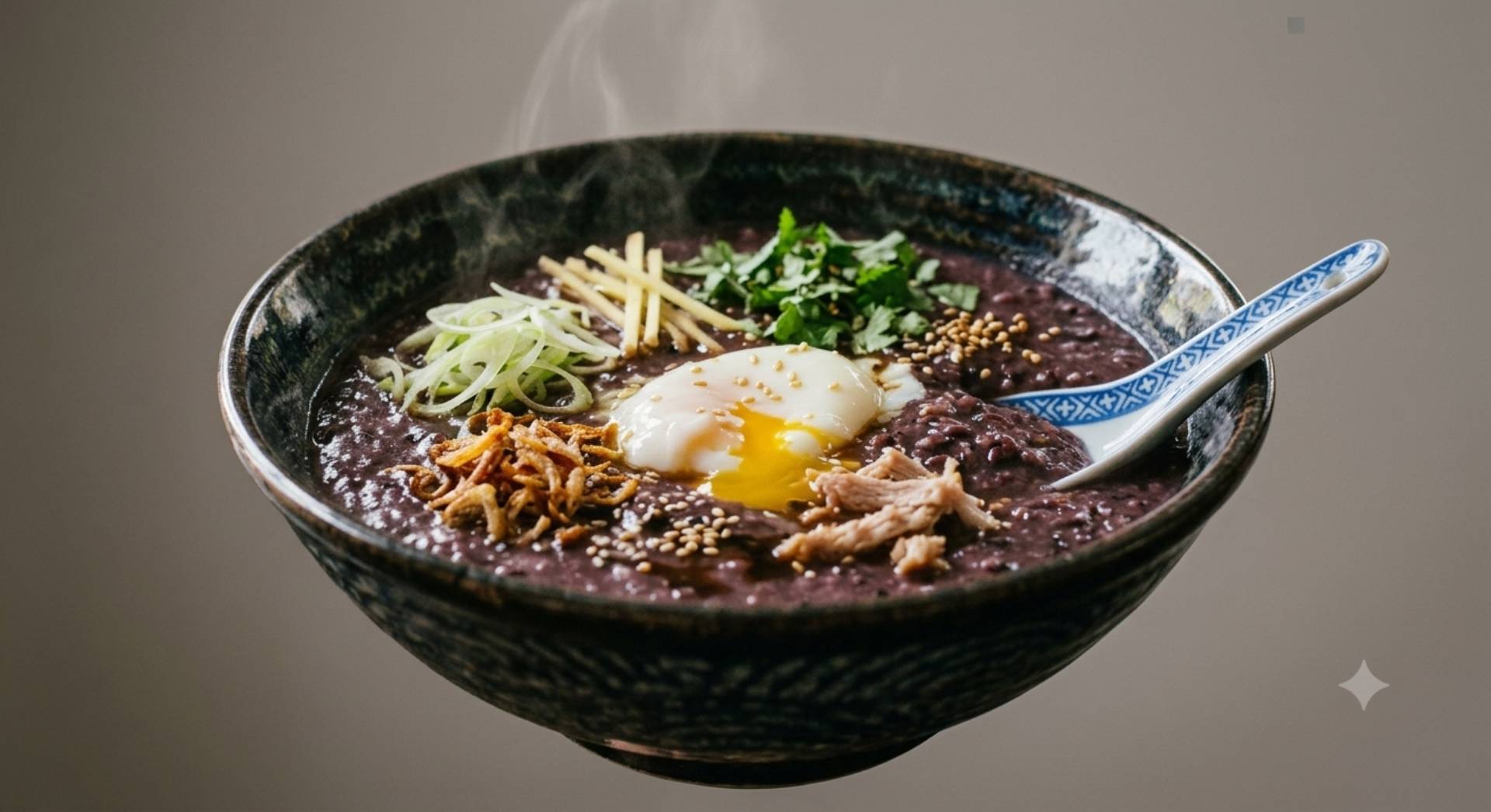 Congee de riz noir - Recette Companion Connect XL | Moulinex