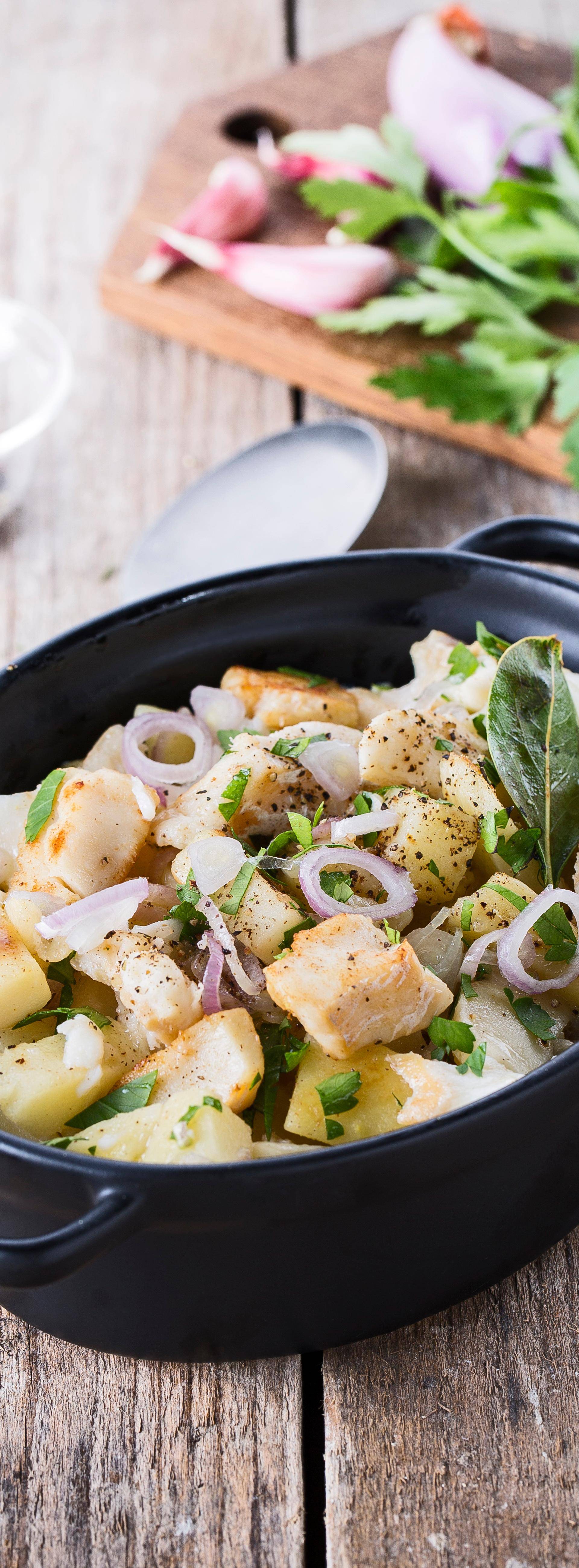 MORUE A LA POTUGAISE - Recette Cookeo | Moulinex