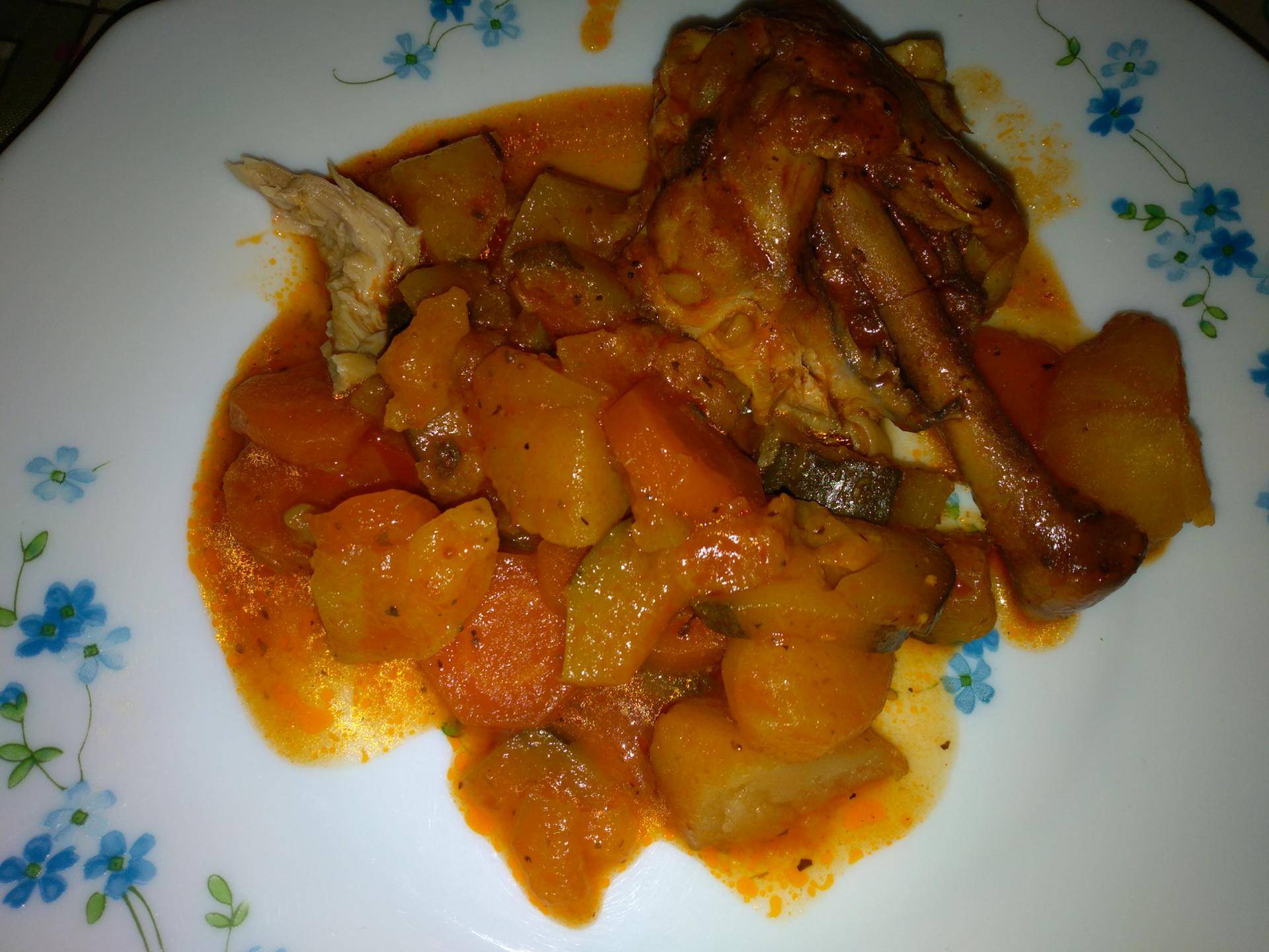 Pilons de poulet aux légumes et à la tomate - Recette Cookeo | Moulinex
