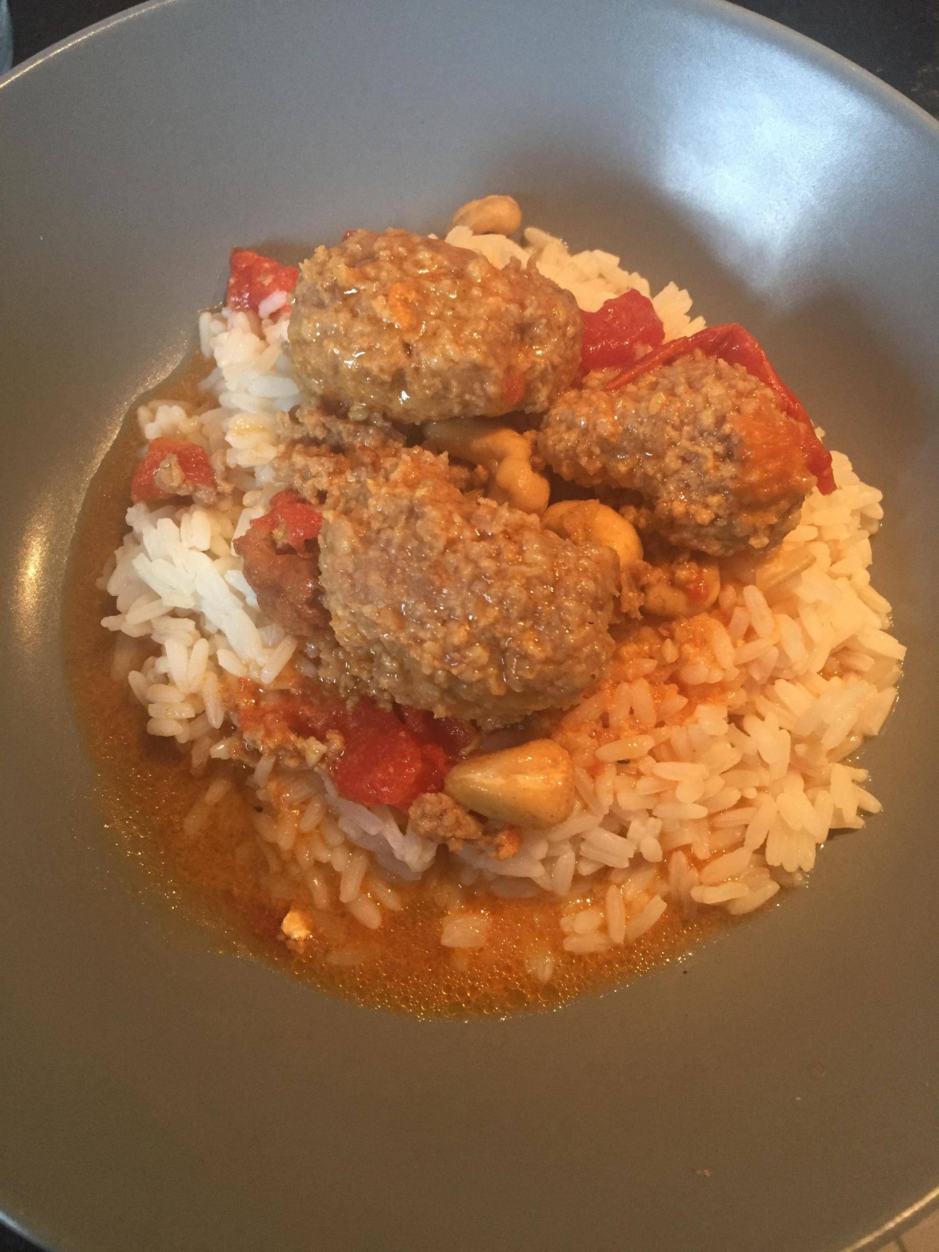 Boulettes de viande à l’indienne - Recette Cookeo | Moulinex