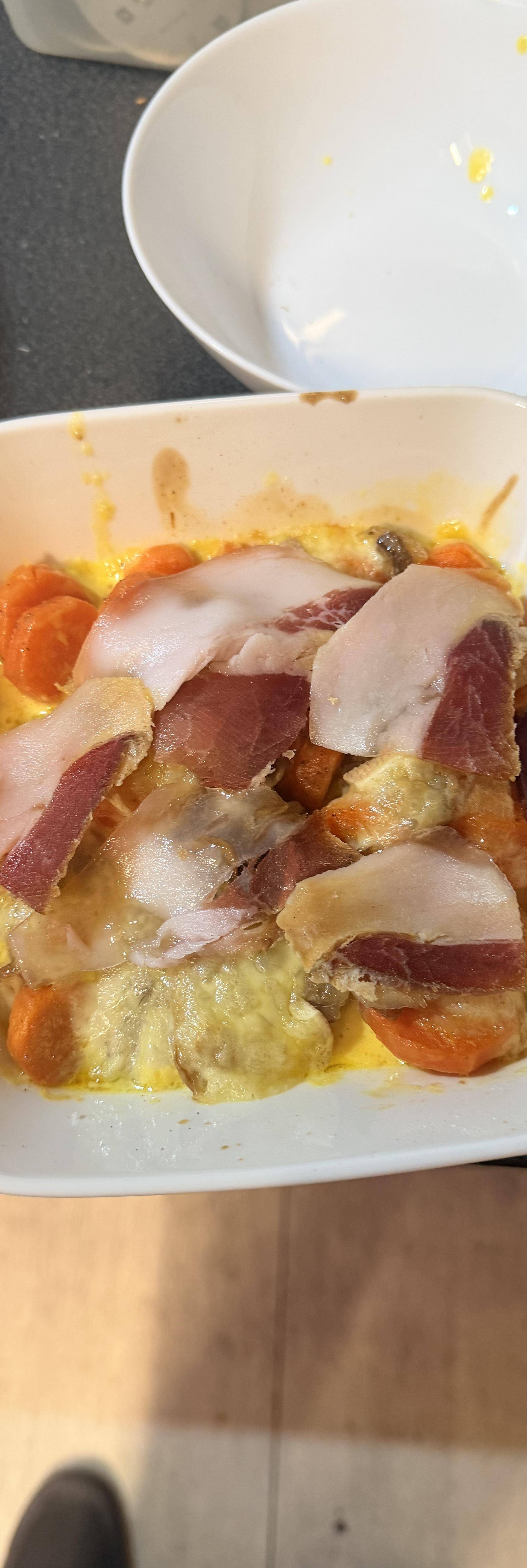 Poulet au morbier et bacon - Recette Cookeo | Moulinex