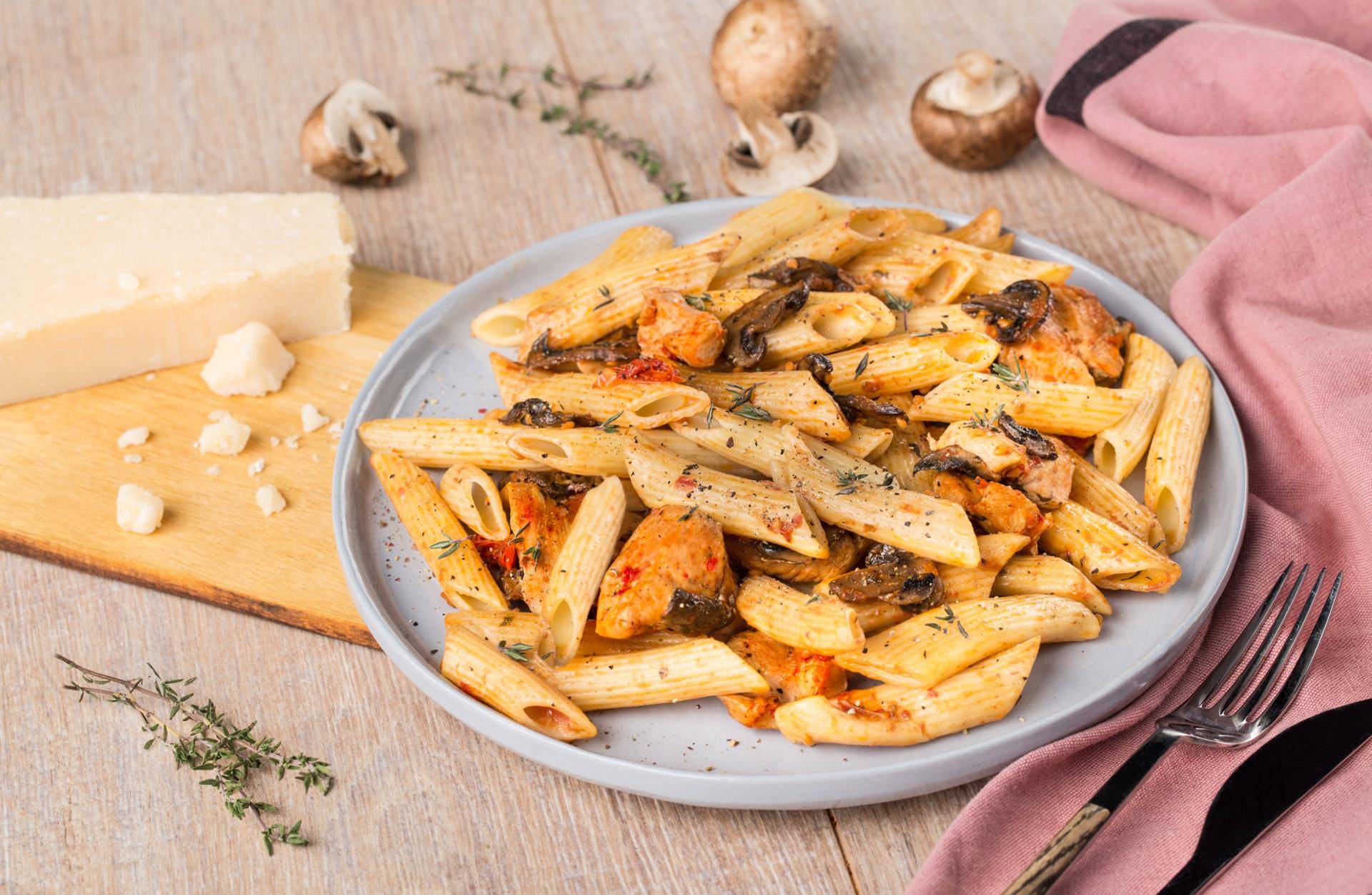 One pot pasta poulet - Recette Cookeo | Moulinex
