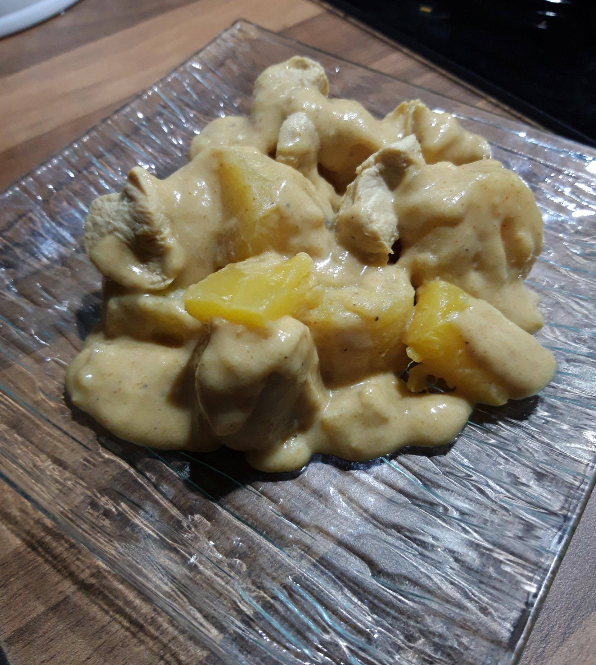Poulet ananas coco et épices - Recette Cookeo | Moulinex