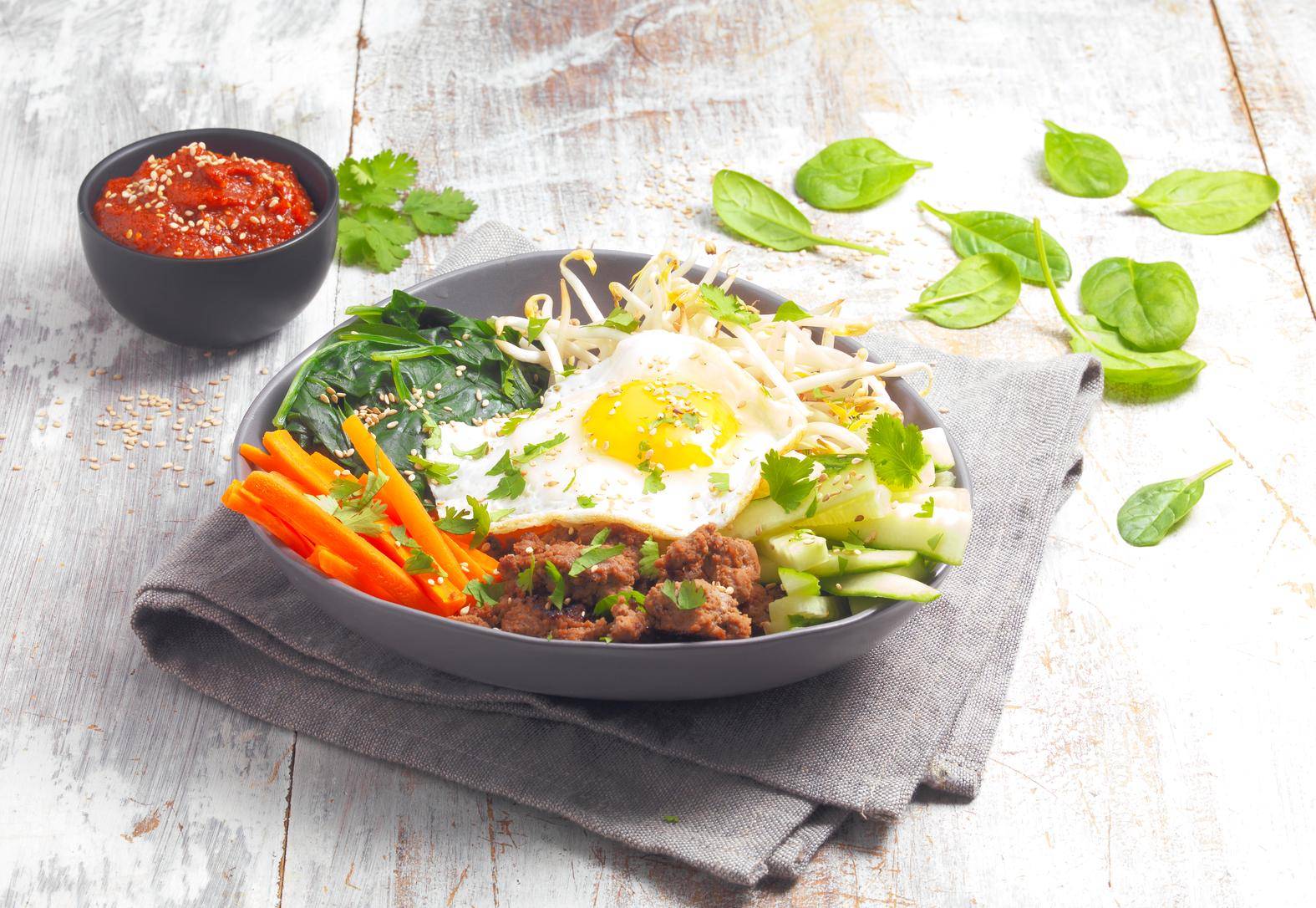 Bibimbap - Recette Cook'in One | Moulinex