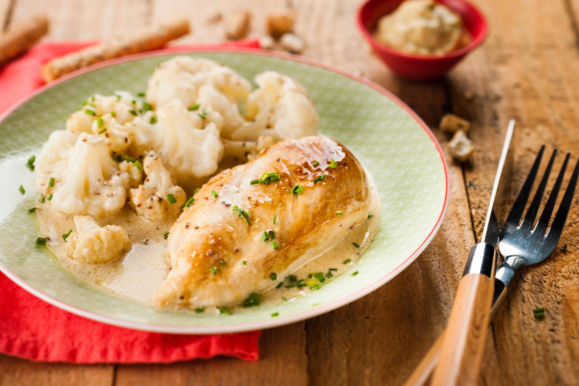 Volaille Chou-fleur Moutarde - Recette Cookeo | Moulinex