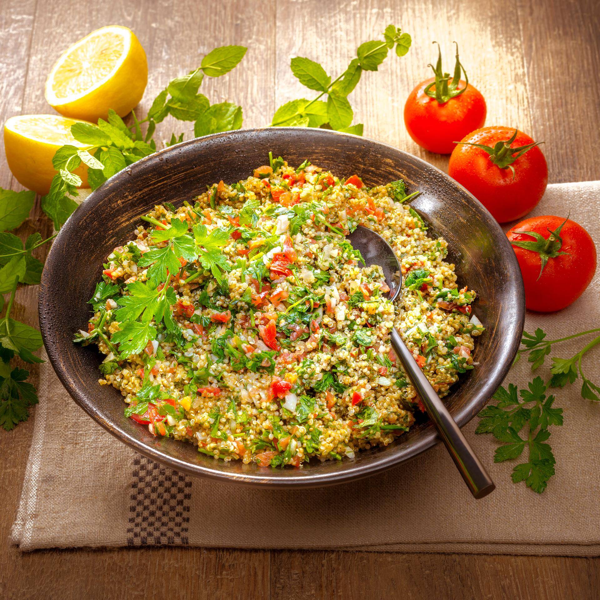 Taboulé vert au quinoa - Recette Companion Connect | Moulinex
