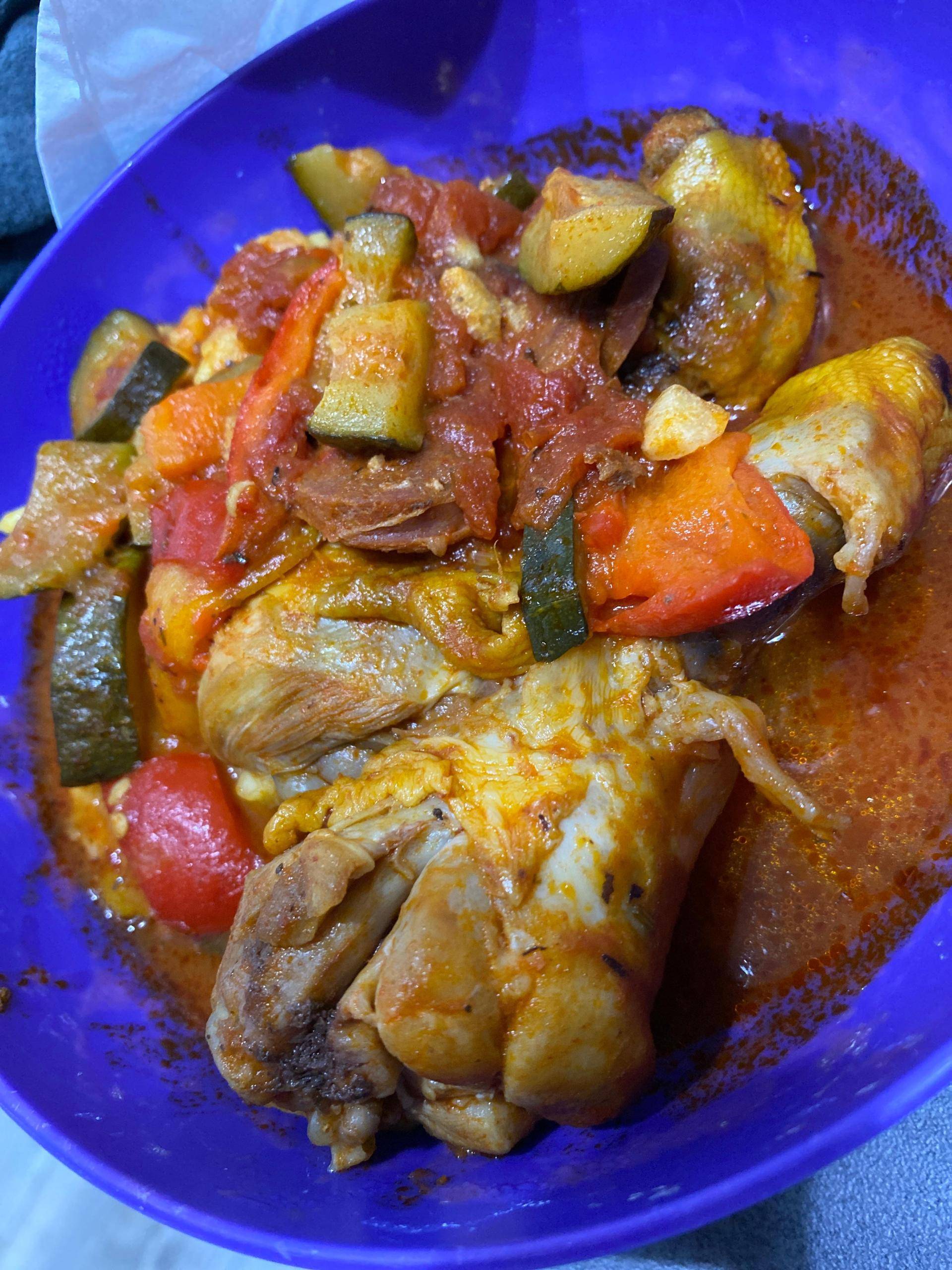 Pilons poulet basquaise chorizo - Recette Cookeo V3 | Moulinex