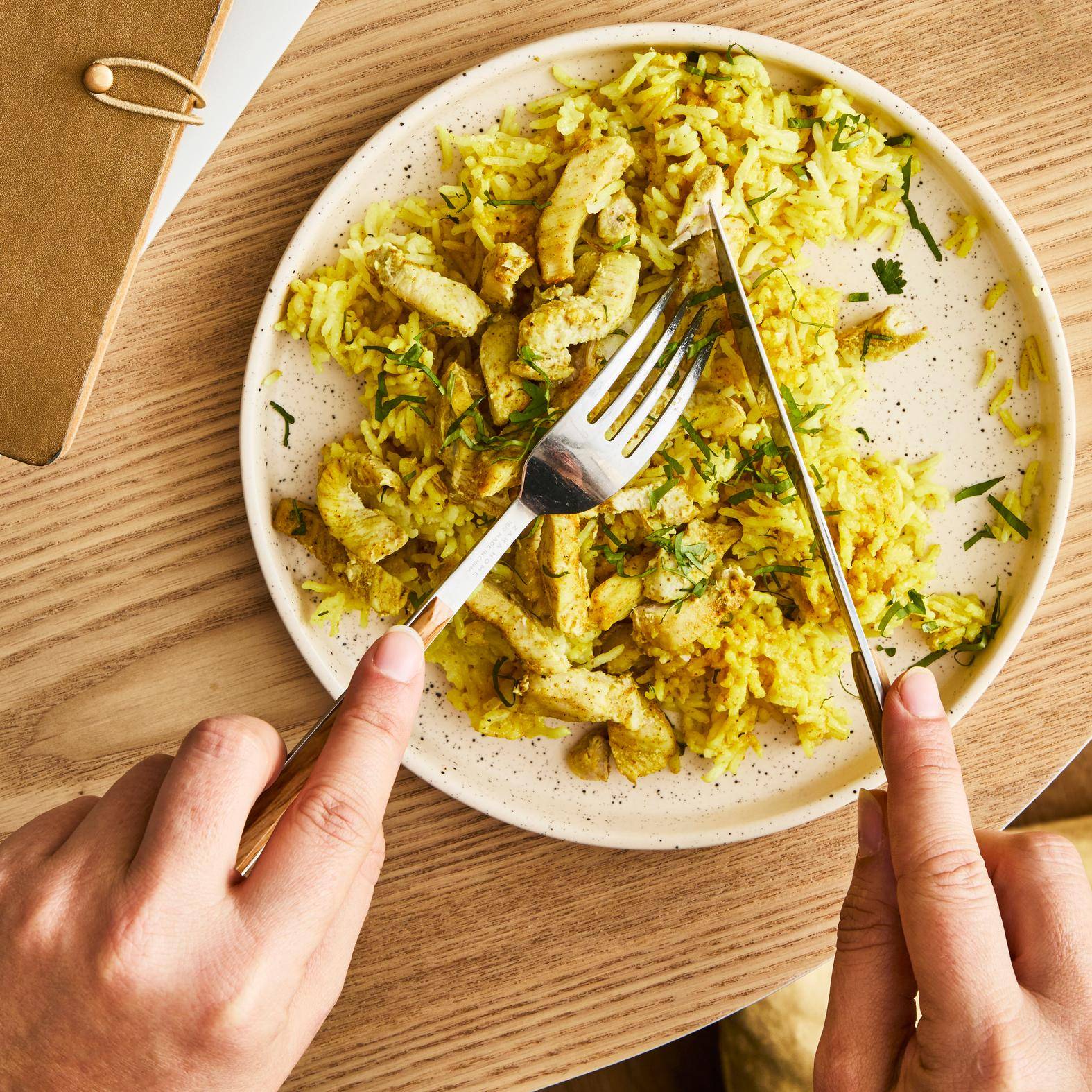 Indische kip met rijst - Recette Cookeo | Moulinex