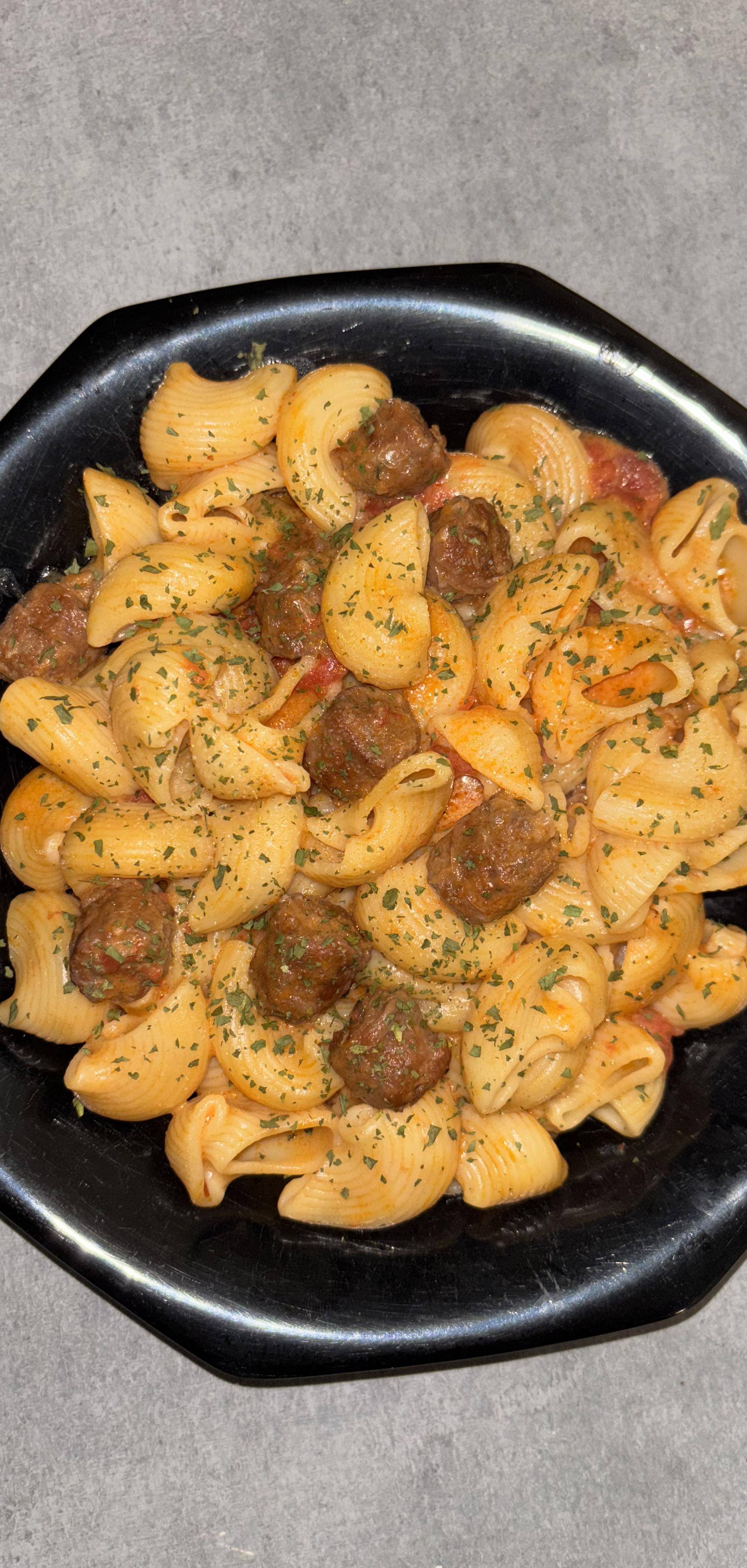 Pâtes aux merguez - Recette Cookeo | Moulinex