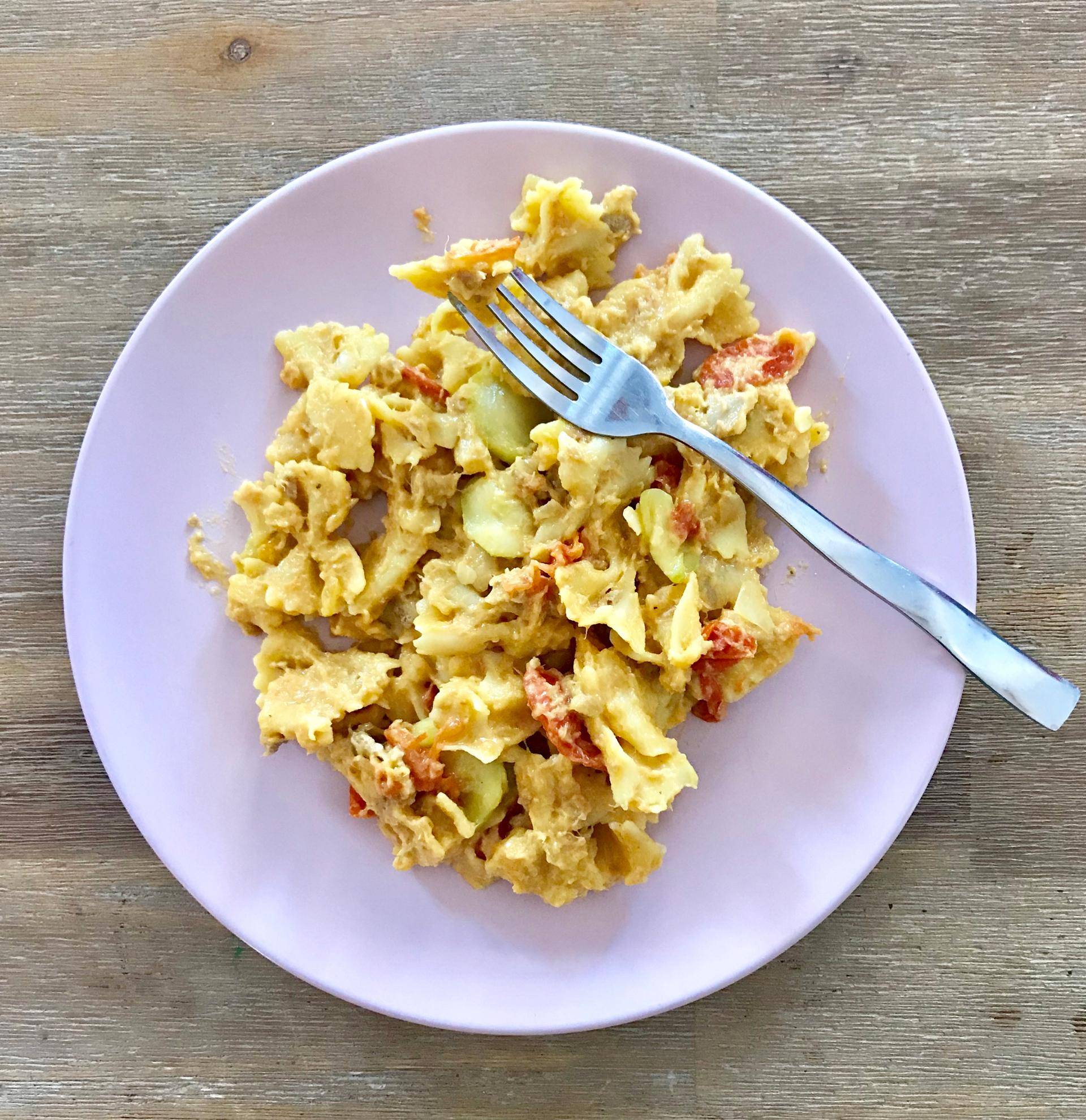 One pot pasta tomates, courgettes, thon - Recette Companion | Moulinex