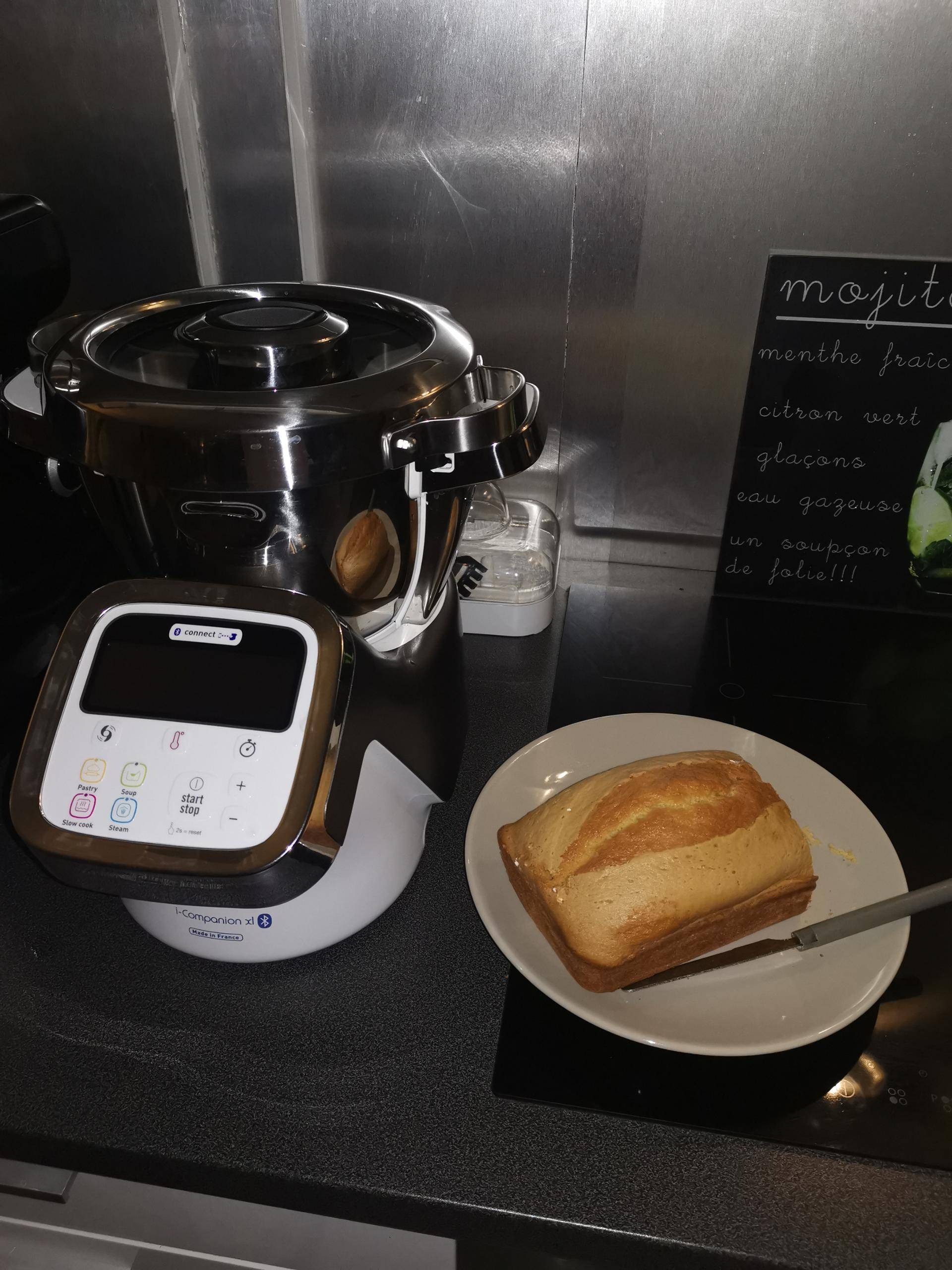 "Quatre quart" sans beurre - Recette Companion Connect XL | Moulinex