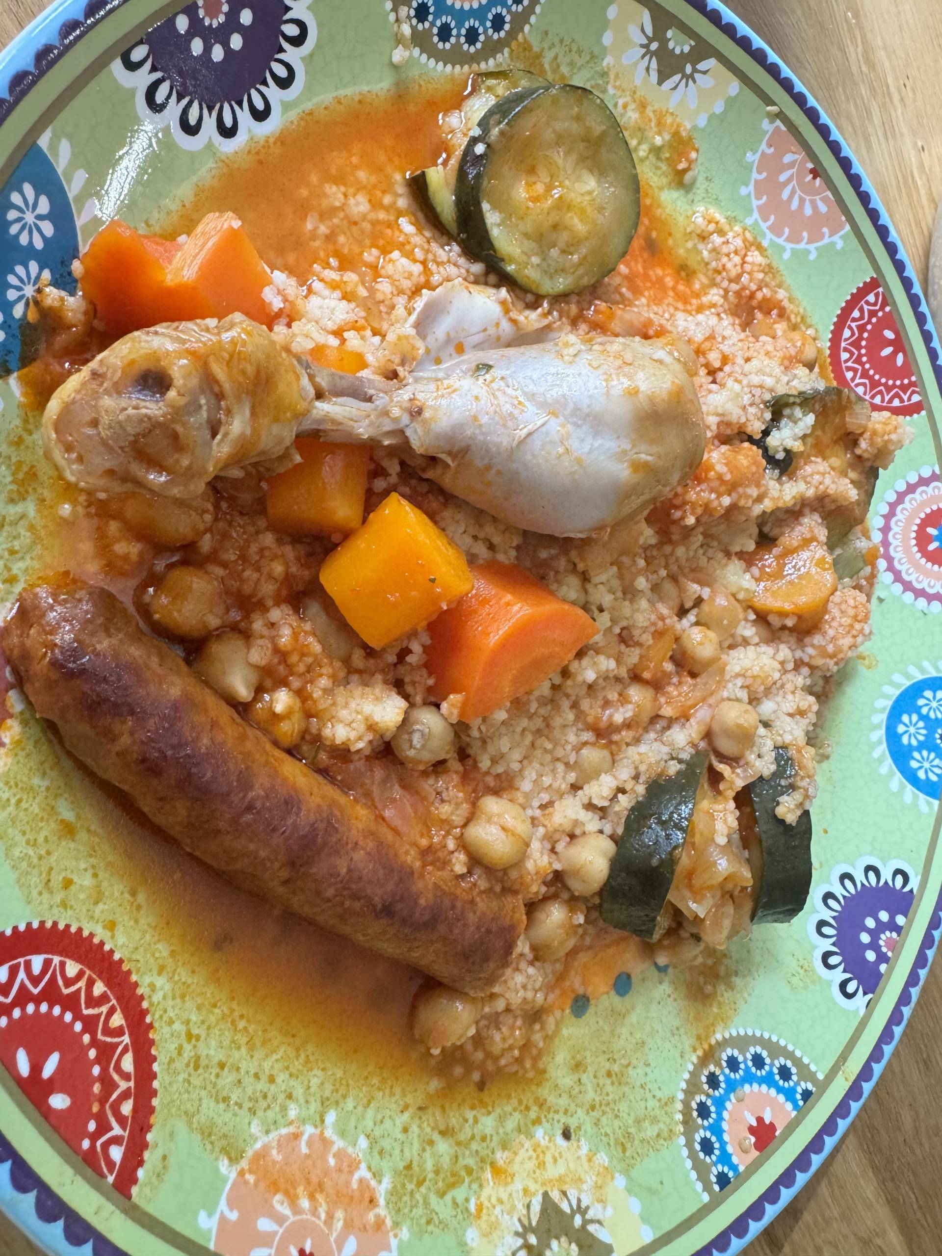 Coucous de poulet, merguez et légumes - Recette Cookeo 9in1 | Moulinex