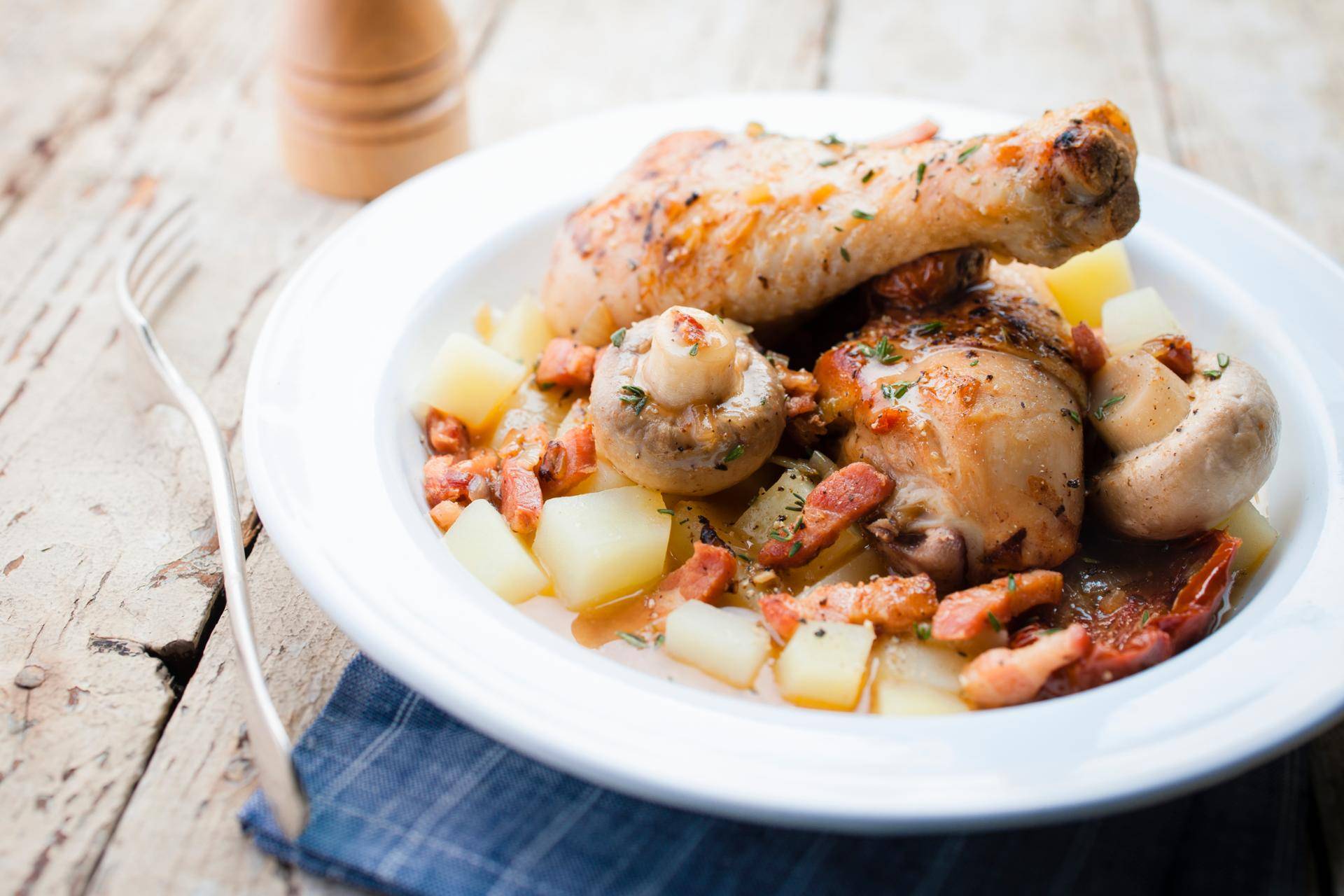 Poulet à la paysanne - Recette Cookeo | Moulinex