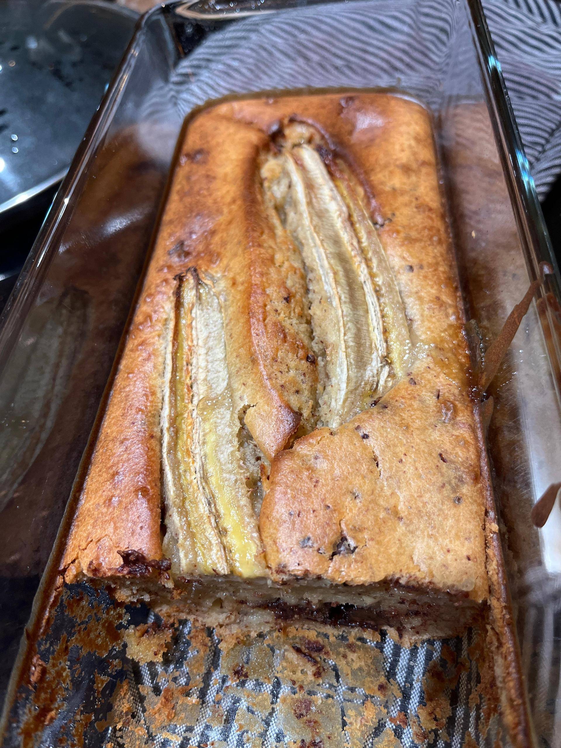 Banana bread aux pépites de chocolat - Recette Companion XL | Moulinex