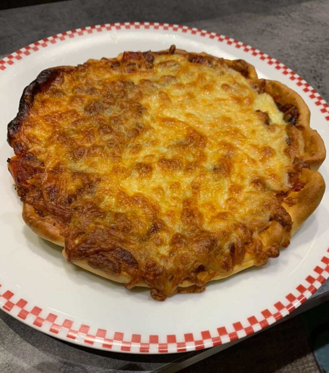 Pizza jambon fromage - Recette Cookeo | Moulinex