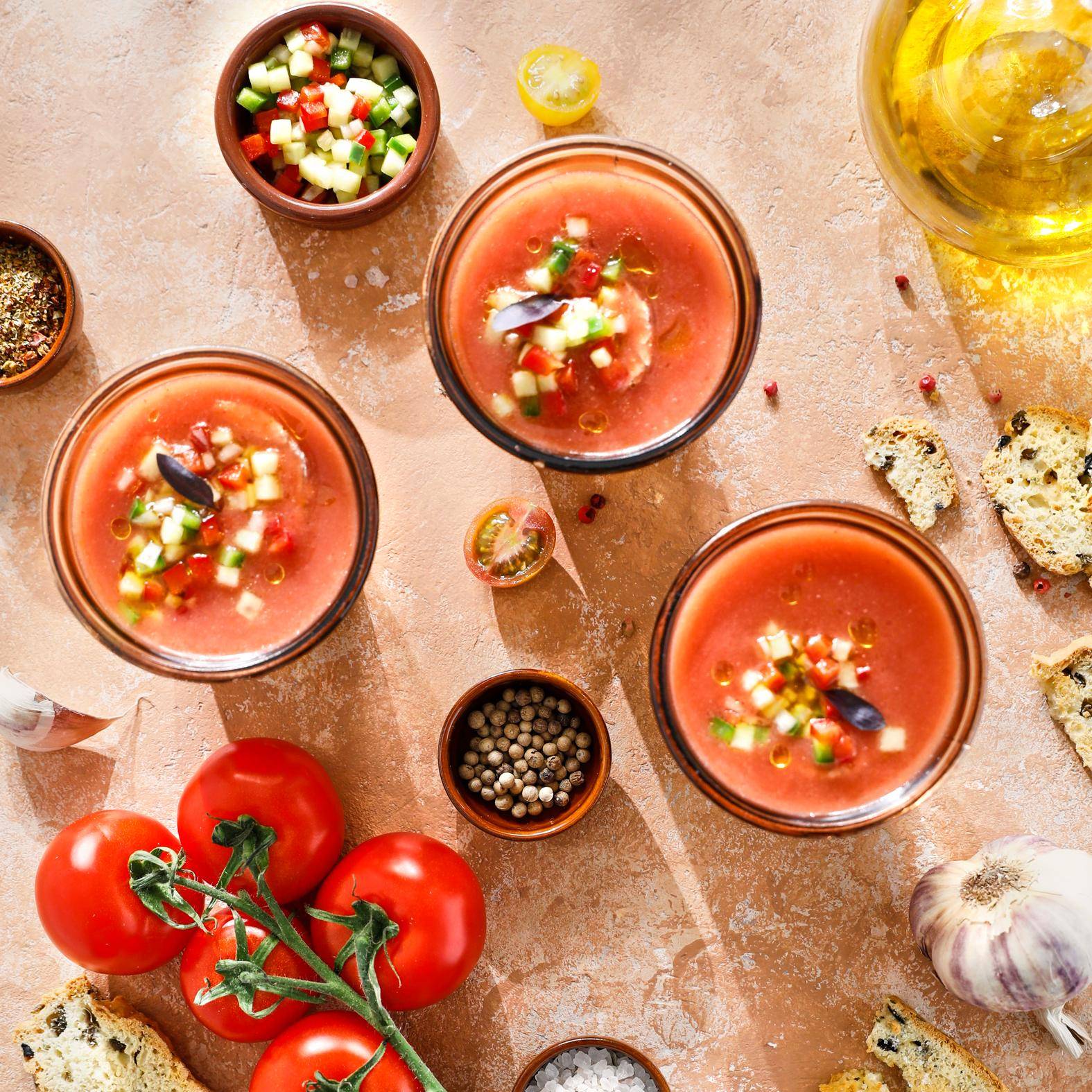 Gaspacho espagnol - Recette Perfectmix + | Moulinex