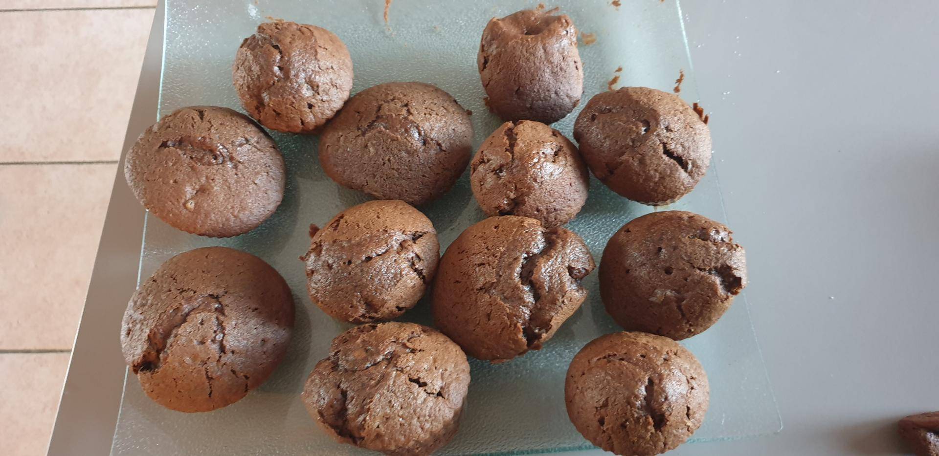 Muffins chocolat aux pépites de chocolat - Recette Companion Connect XL | Moulinex