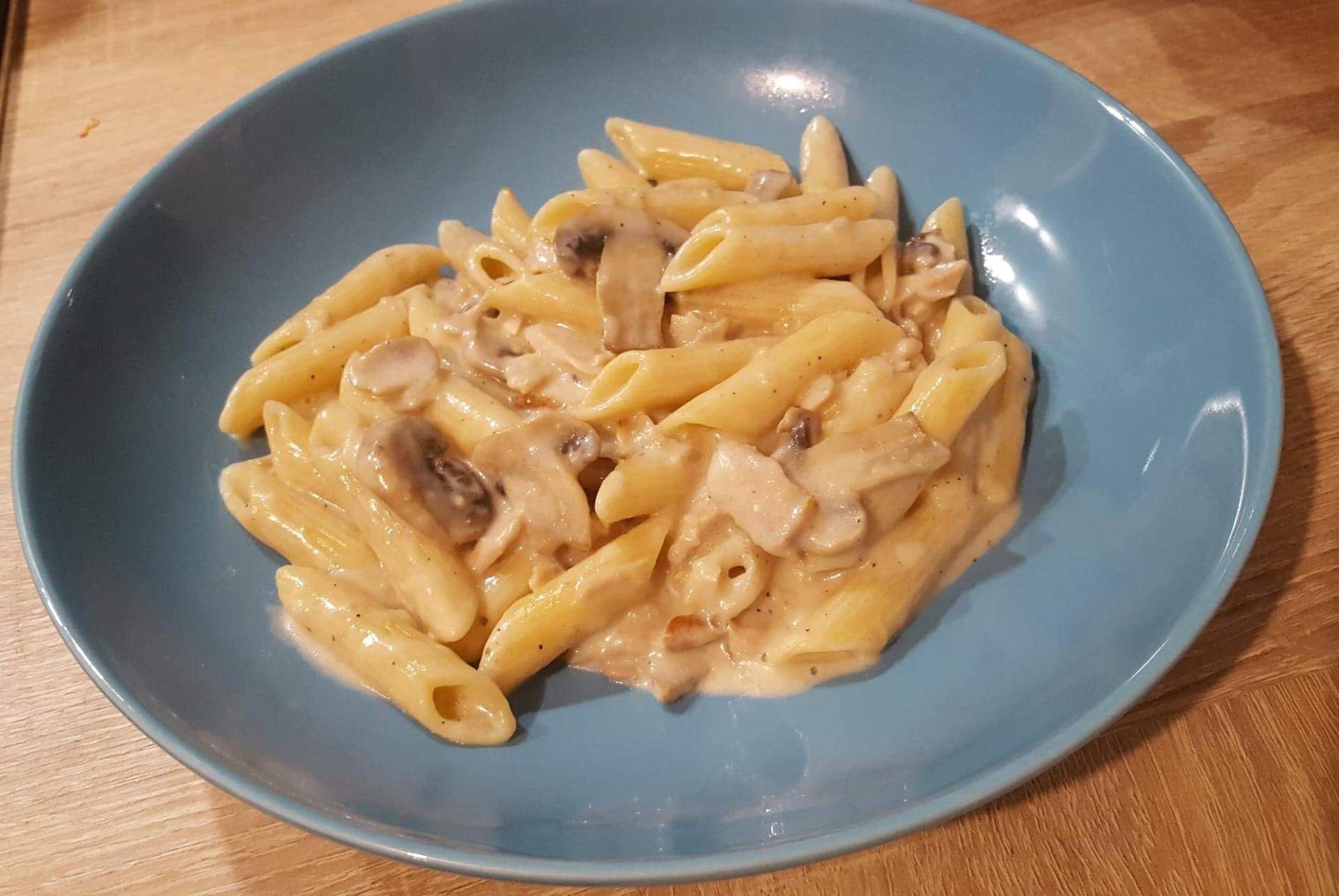 Pennes au poulet et champignons - Recette Cookeo | Moulinex