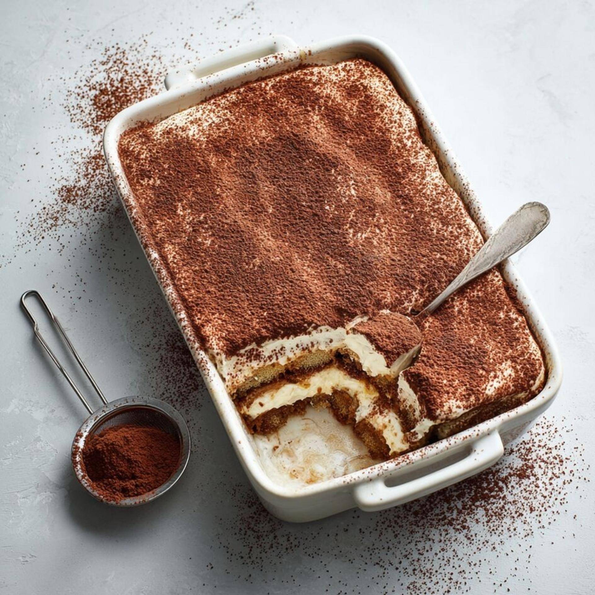 Tiramisu familial - Recette BAKE PARTNER | Moulinex