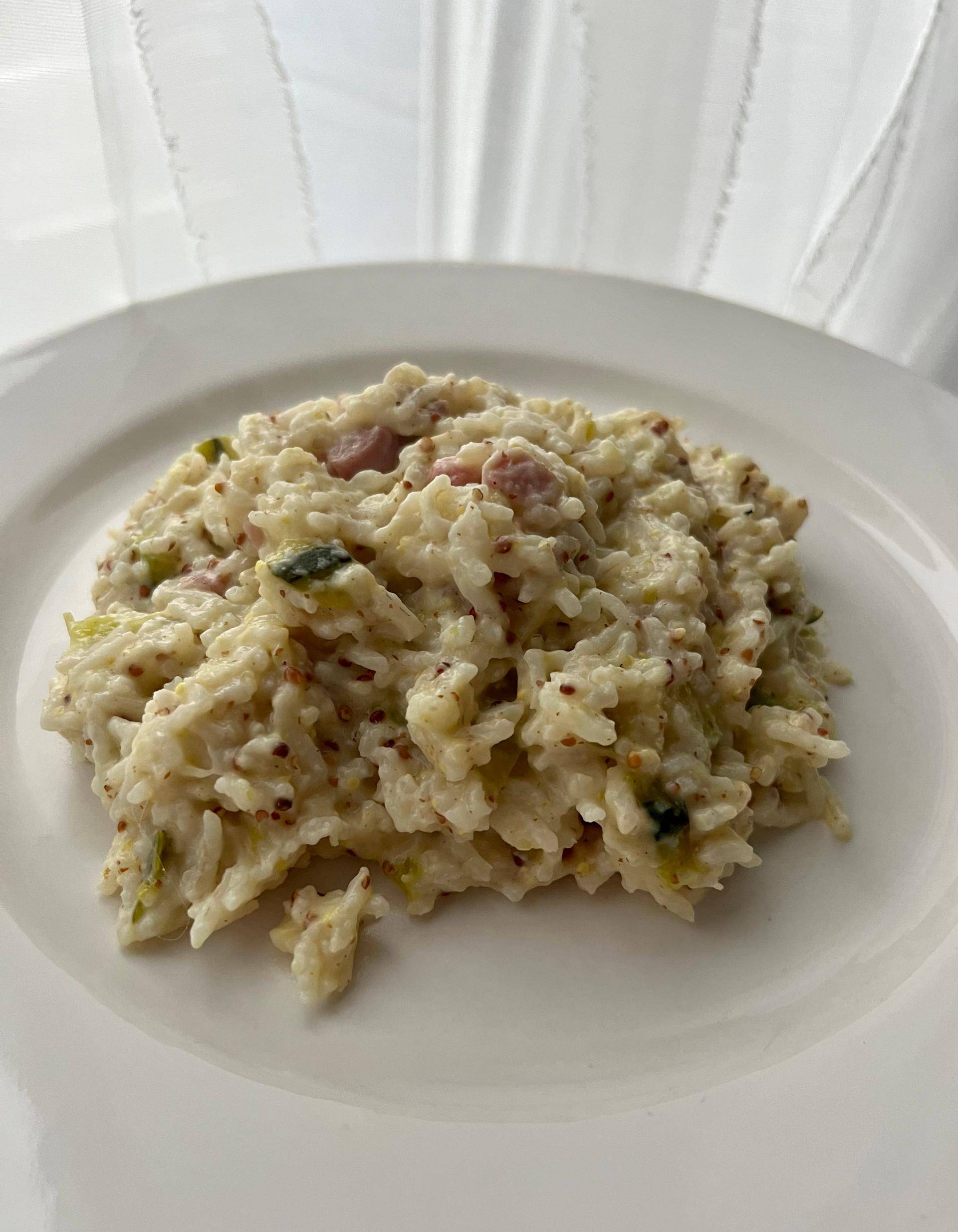 One pot riz courgettes moutarde - Recette Cookeo | Moulinex