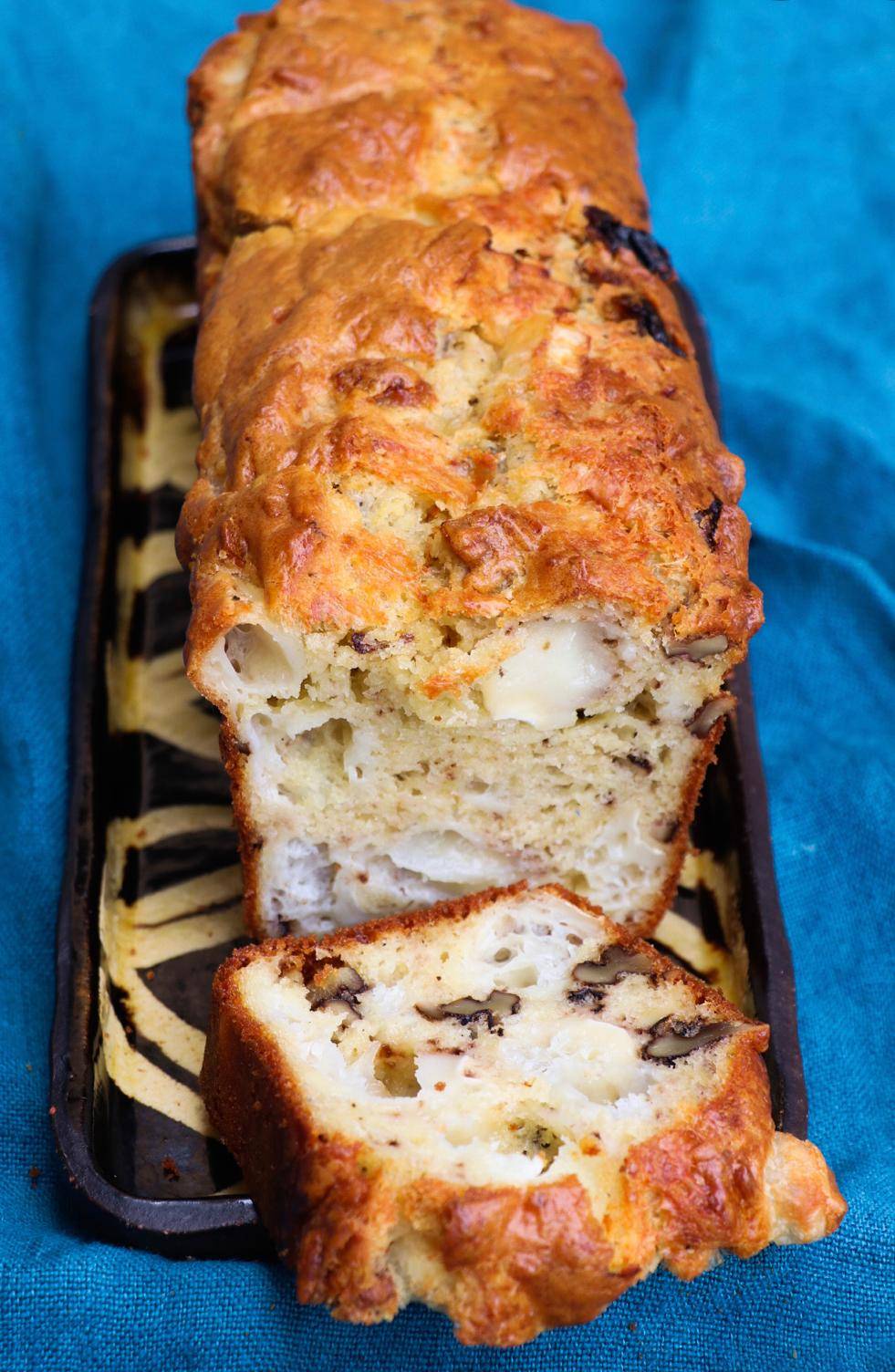 Cake Chèvre noix - Recette Companion Connect XL | Moulinex