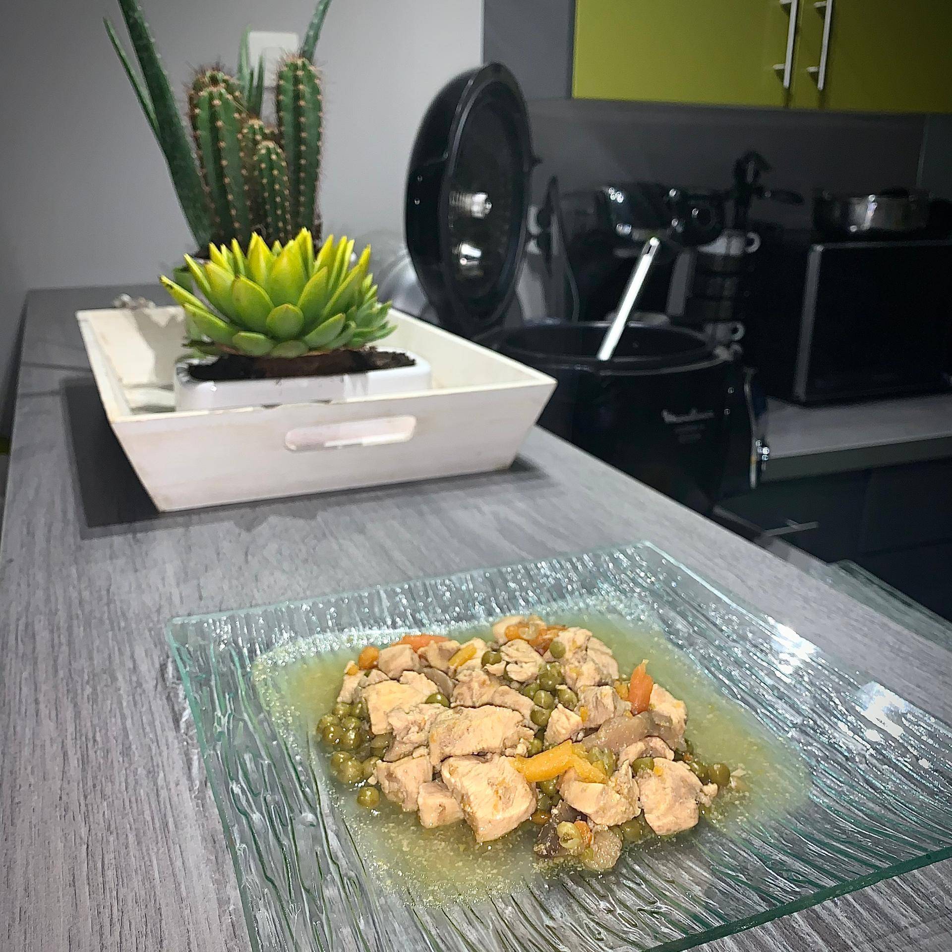 Poulet au miel et ses petits légumes - Recette Cookeo | Moulinex