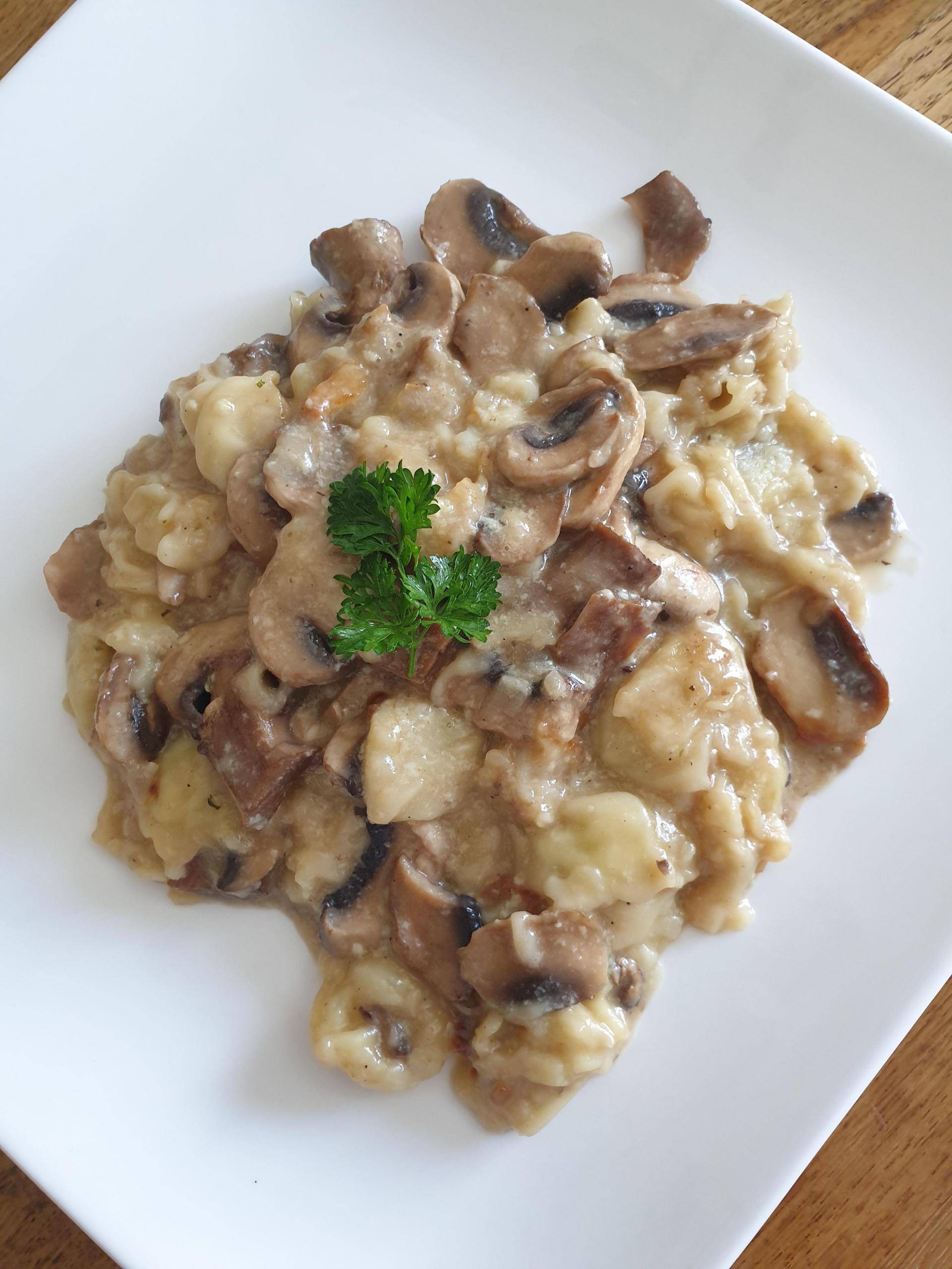 Ravioles de chèvre aux champignons - Recette Cookeo | Moulinex