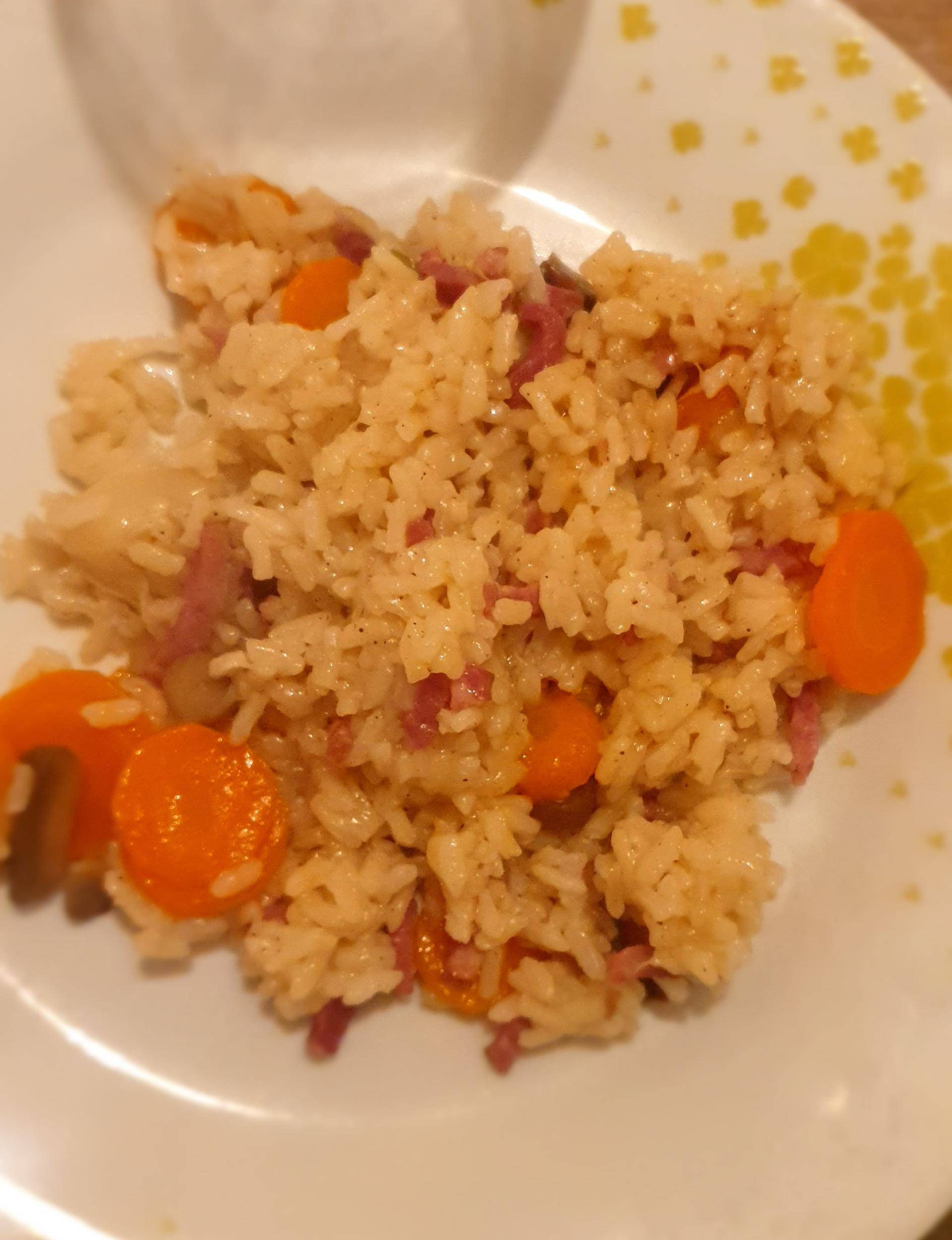 Rissoto lardon carotte - Recette Cookeo | Moulinex