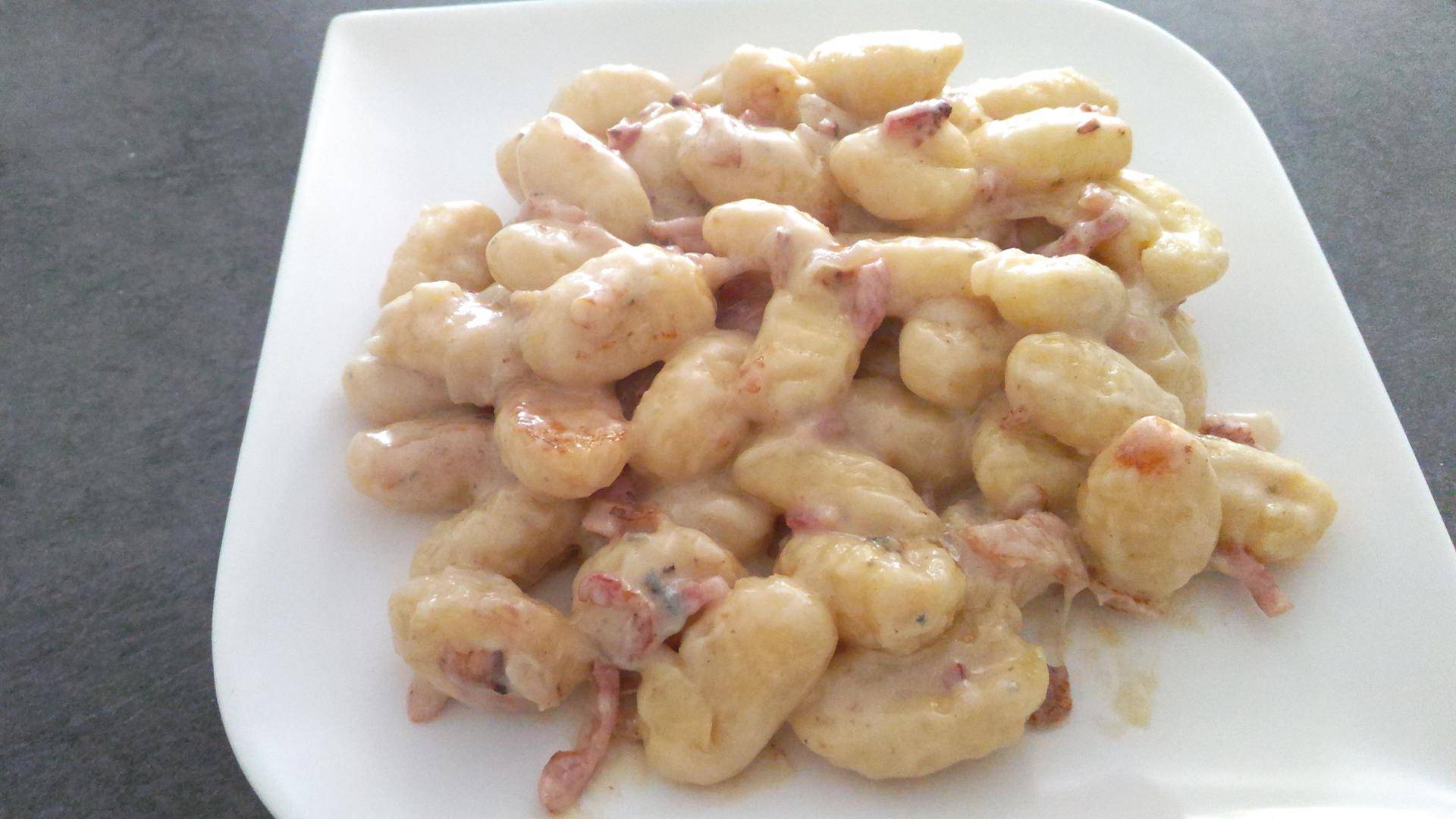 Gnocchi lardons roquefort - Recette Cookeo | Moulinex