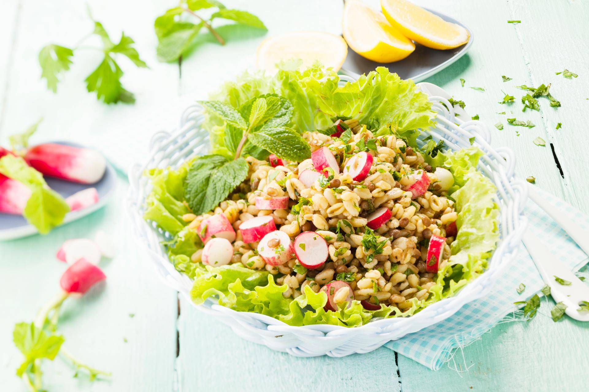 Libanese salade van tarwe - Recette Cookeo | Moulinex