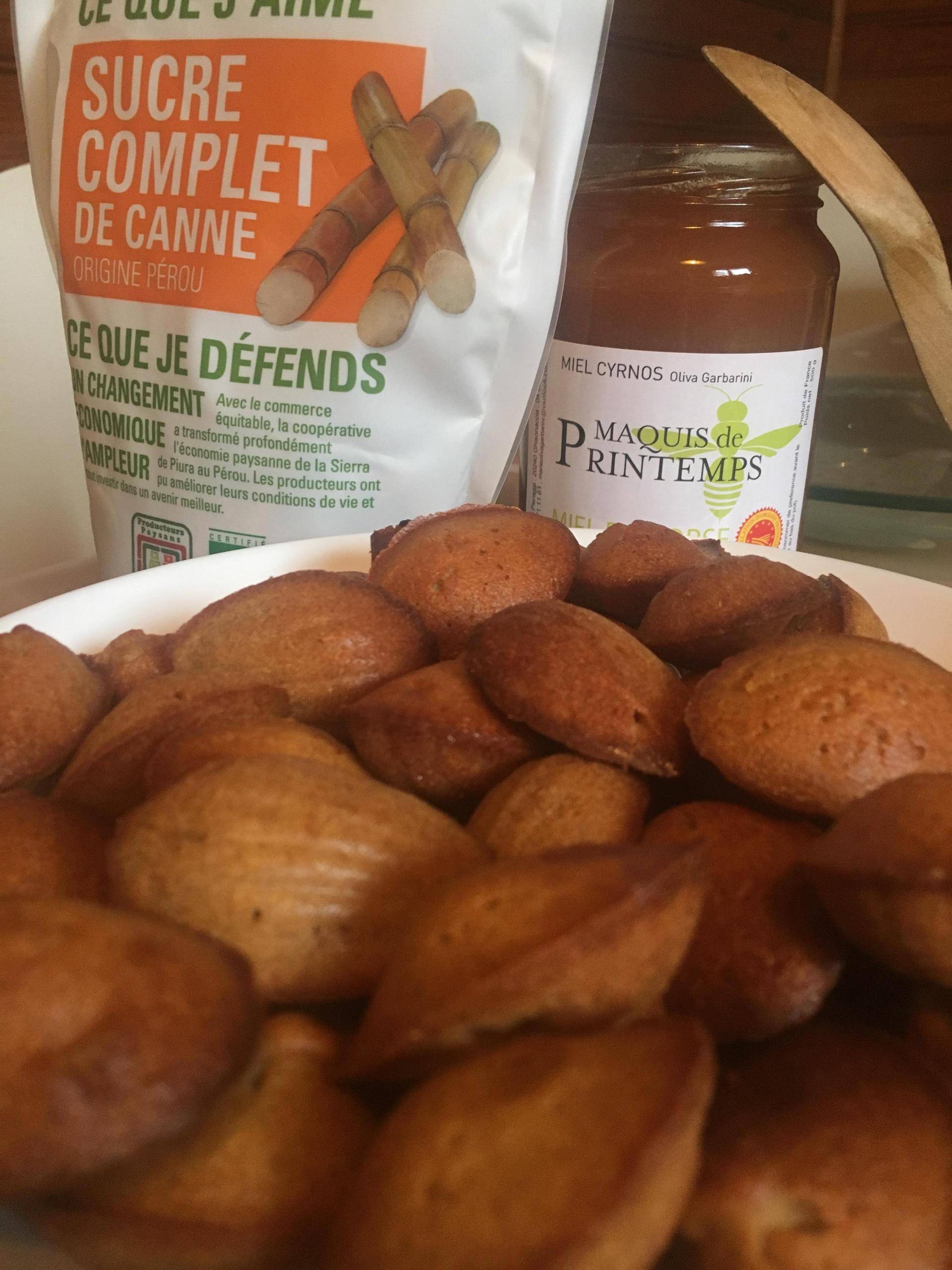 Mini-madeleines au miel corse - Recette Companion Connect | Moulinex