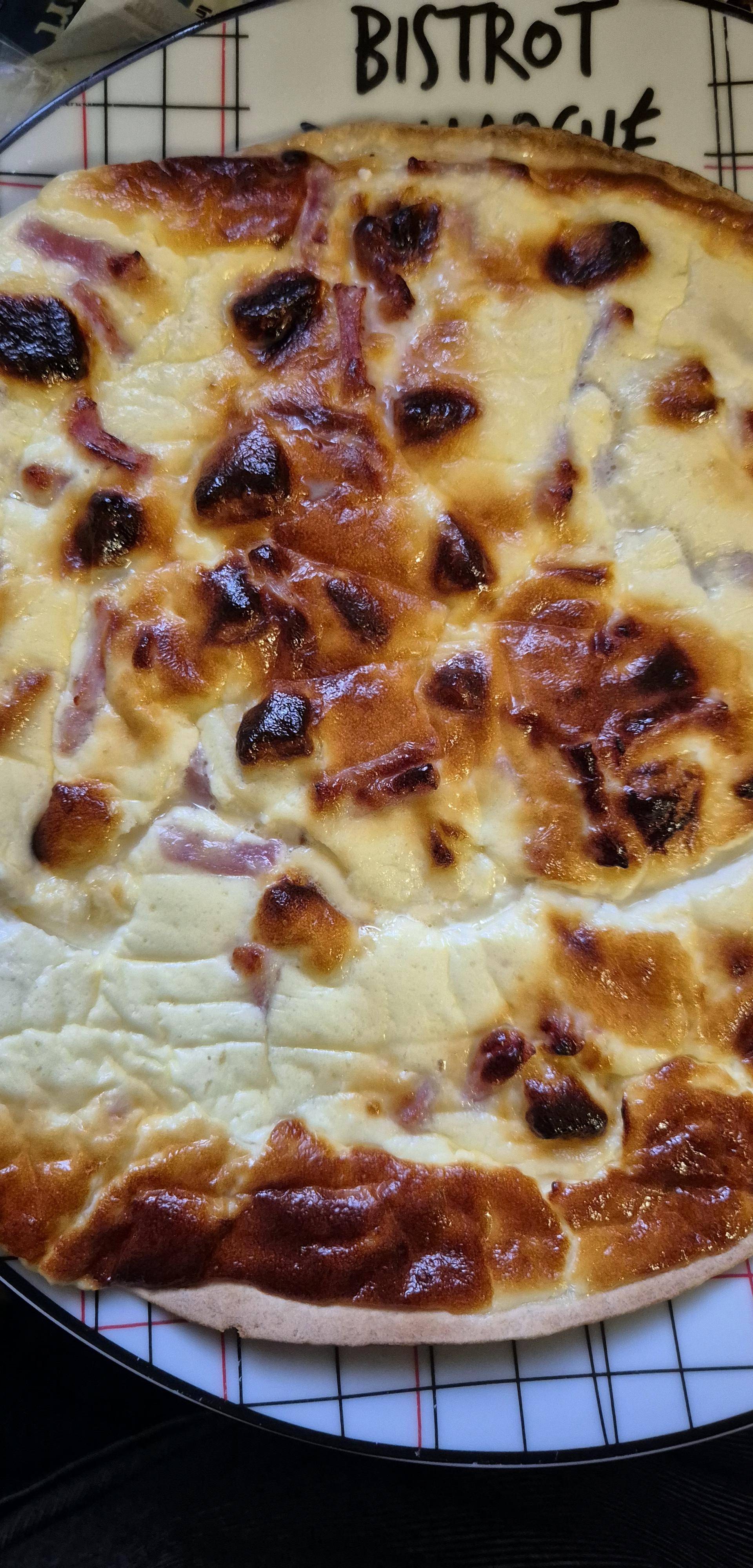 Wrap façon quiche lorraine - Recette Easy Fry Mega | Moulinex