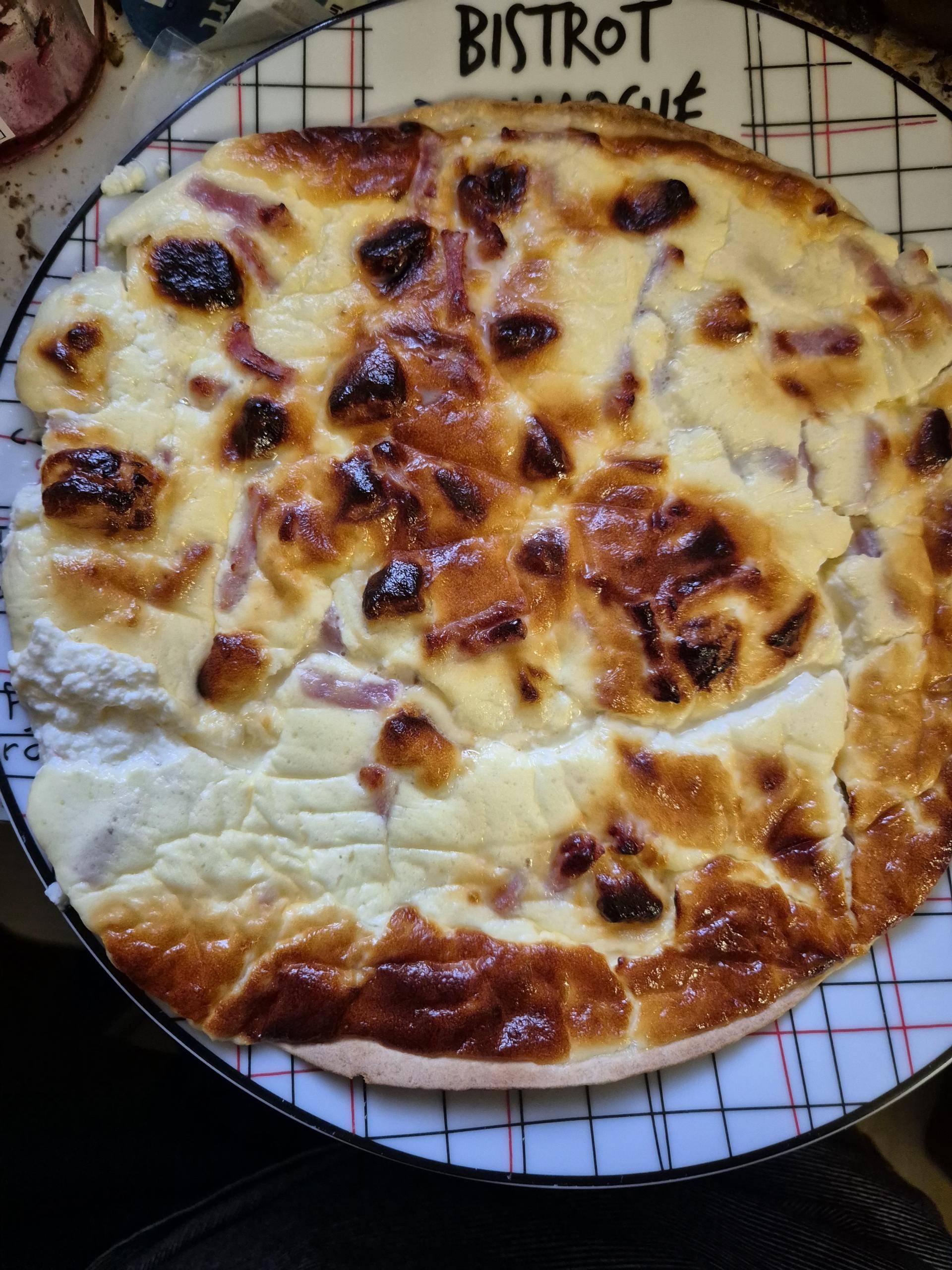 Wrap façon quiche lorraine - Recette Easy Fry Mega | Moulinex