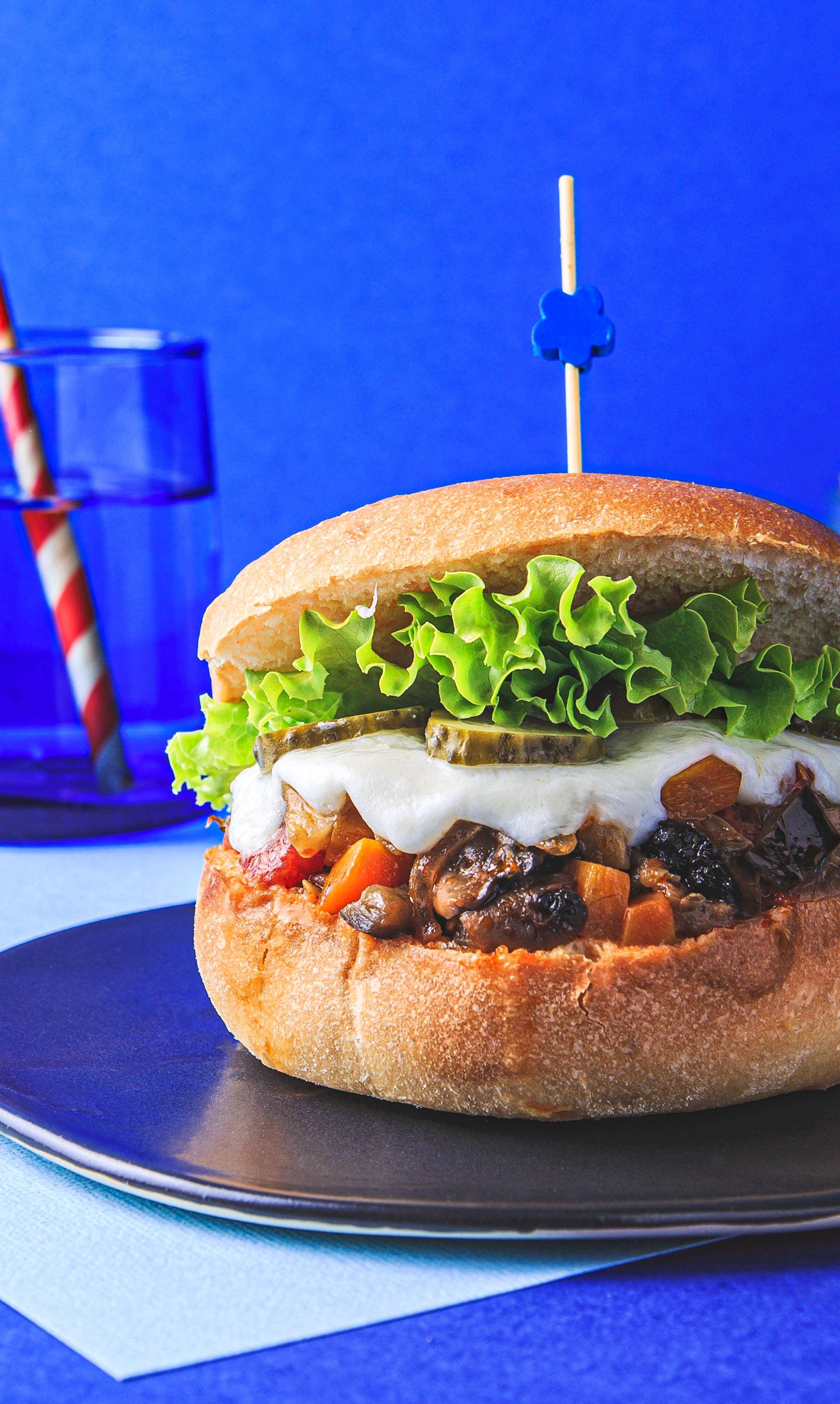 Cheeseburger légumes - Recette Cookeo | Moulinex