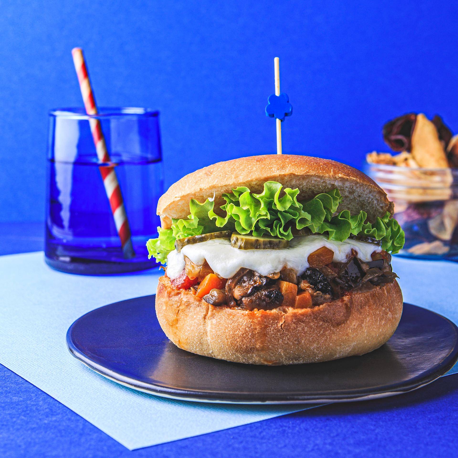 Cheeseburger légumes - Recette Cookeo | Moulinex