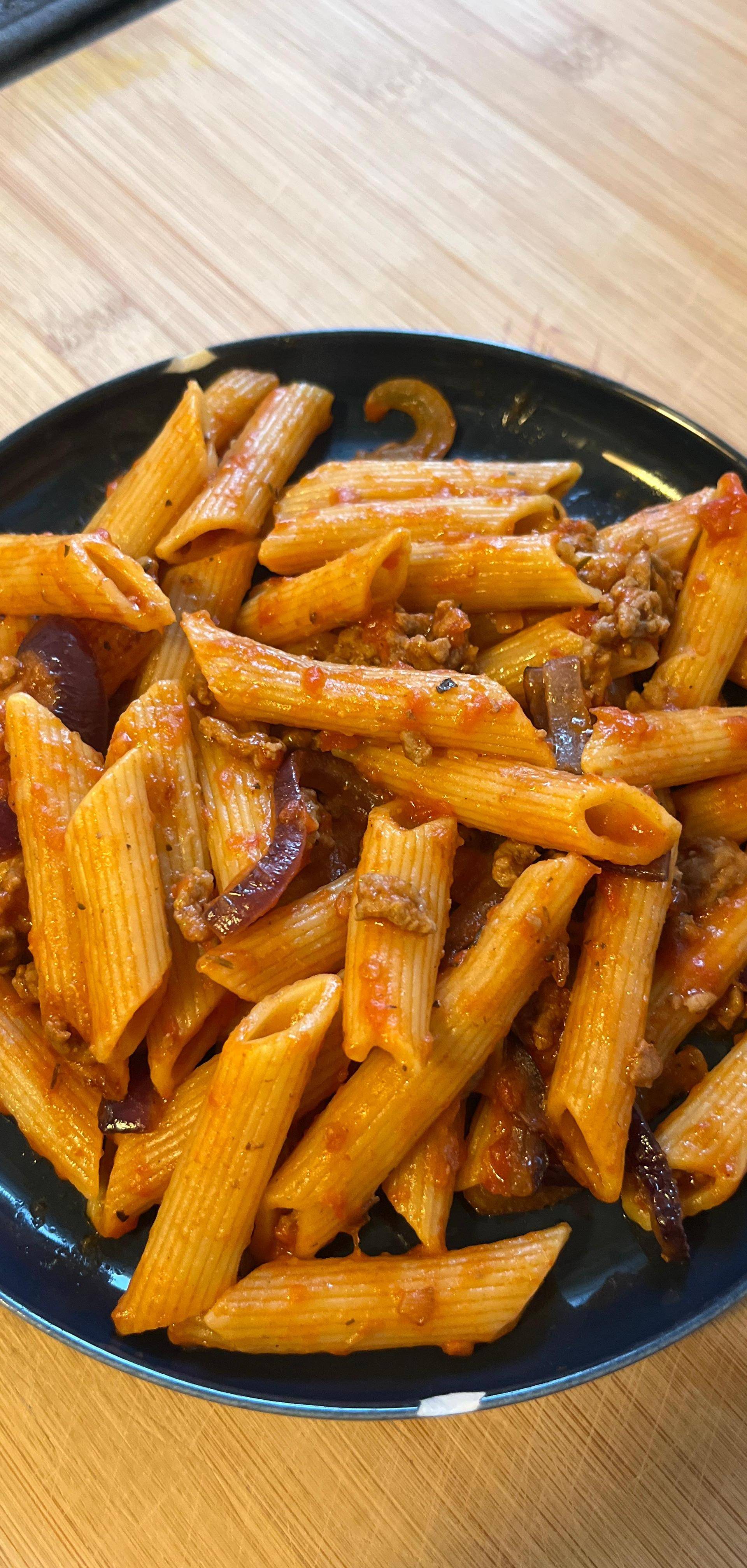 One pot pasta bœuf bolognaise - Recette Cookeo | Moulinex