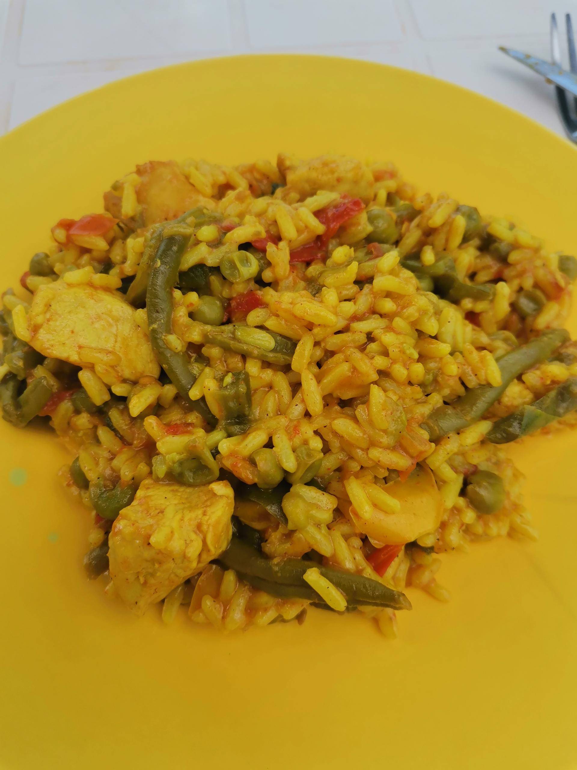 Riz poulet façon paella - Recette Cookeo | Moulinex